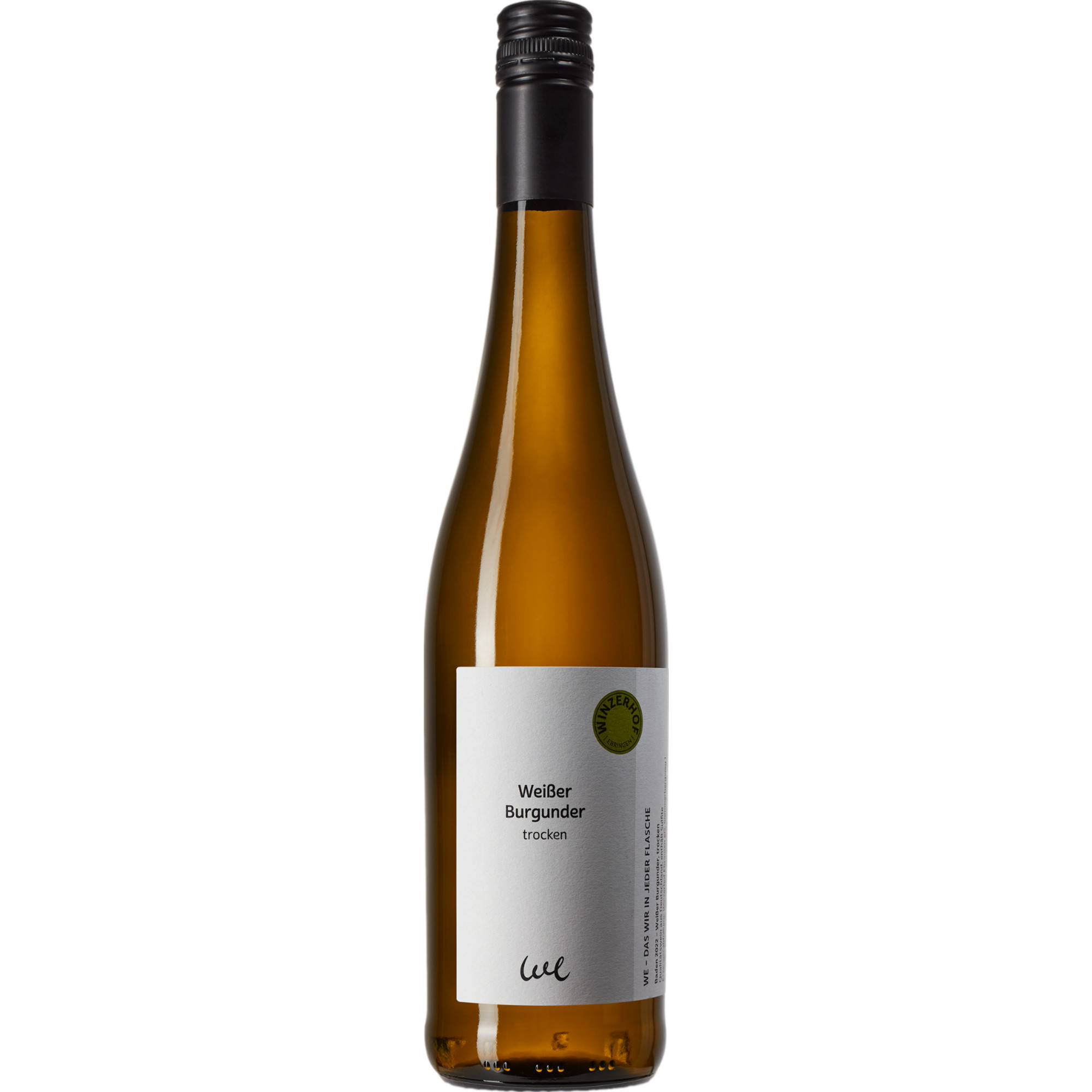 Image of Winzerhof Ebringen Weißer Burgunder QbA, Trocken, Baden, Baden, 2023, Weißwein