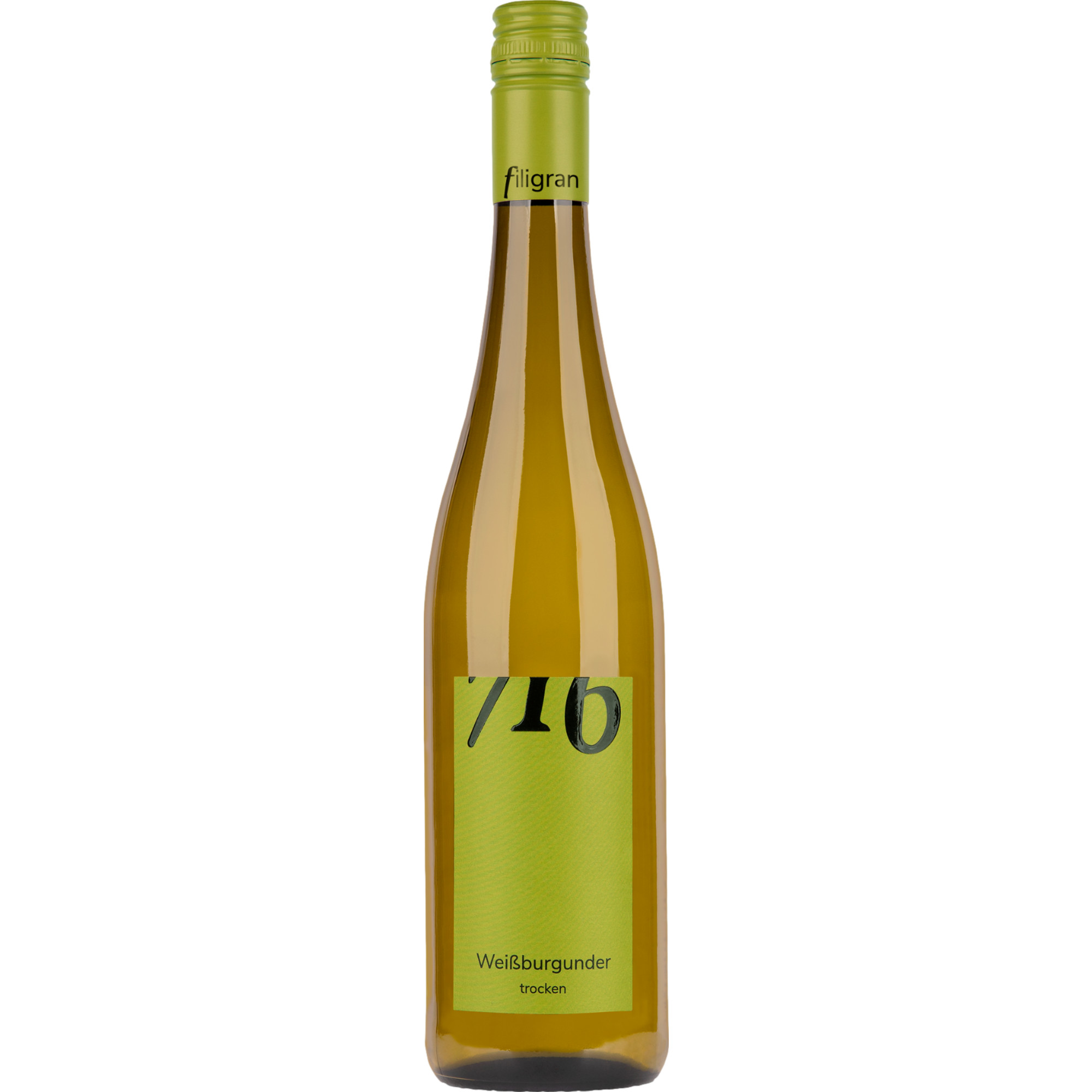 Image of Winzerhof Ebringen 716 Weißer Burgunder QbA, Trocken, Baden, Baden, 2023, Weißwein