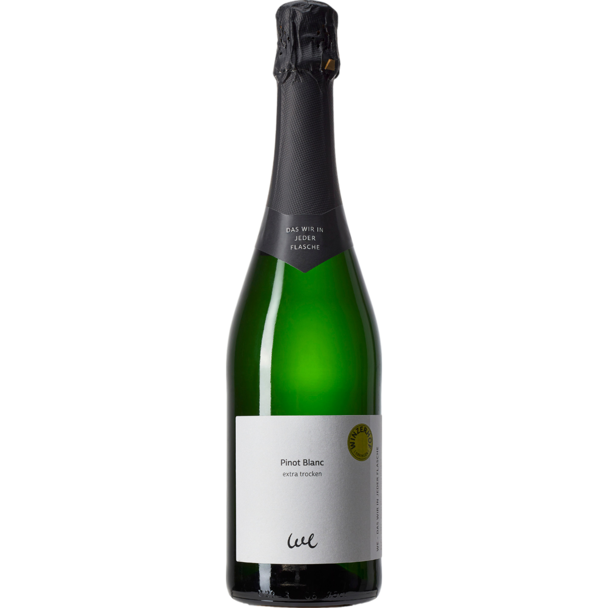 Image of Winzerhof Ebringen Pinot Blanc Sekt, Extra Trocken, Baden, Baden, 2023, Schaumwein