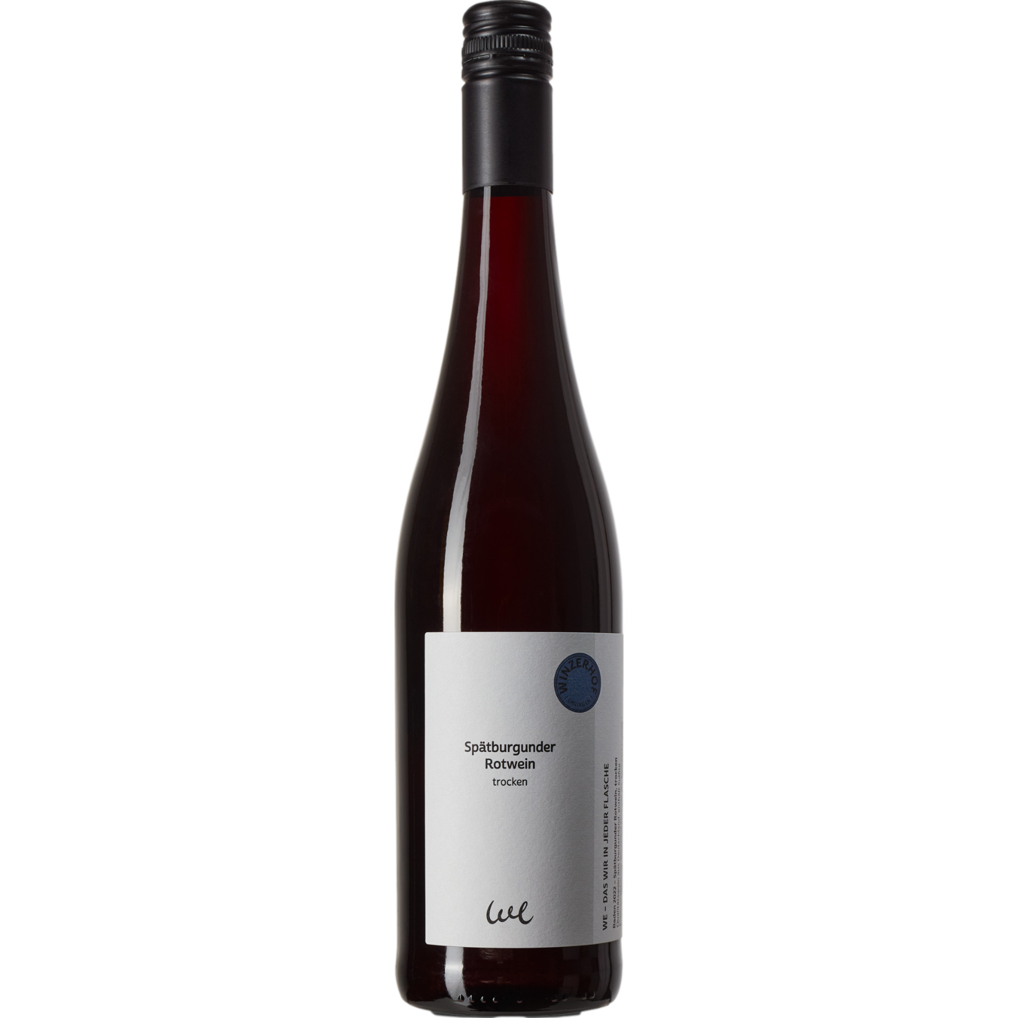 Winzerhof Ebringen Spätburgunder QbA, Trocken, Baden, Baden, 2022, Rotwein