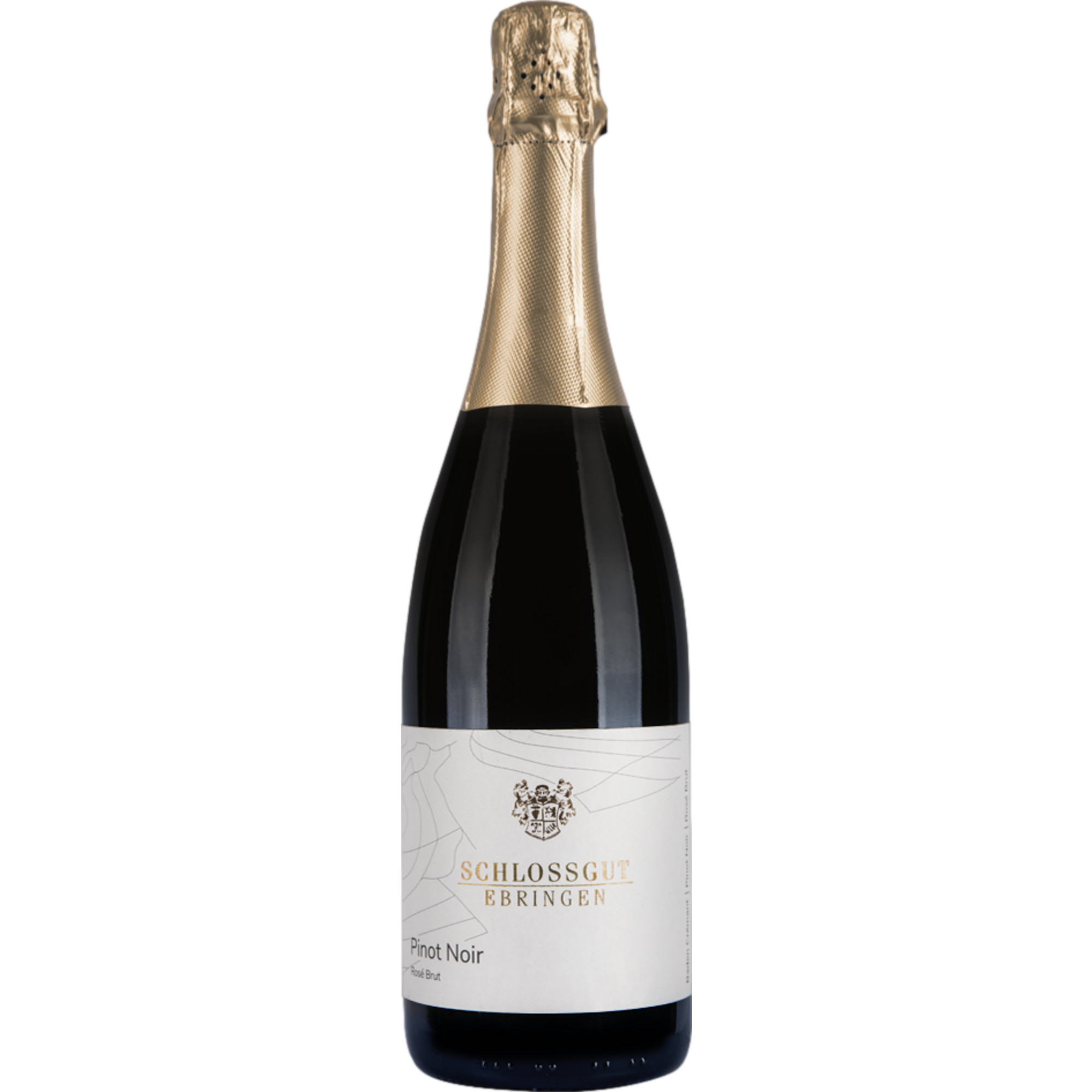 Image of Schlossgut Ebringen Pinot Noir Crémant Rosé, Brut, Baden, Baden, 2020, Schaumwein