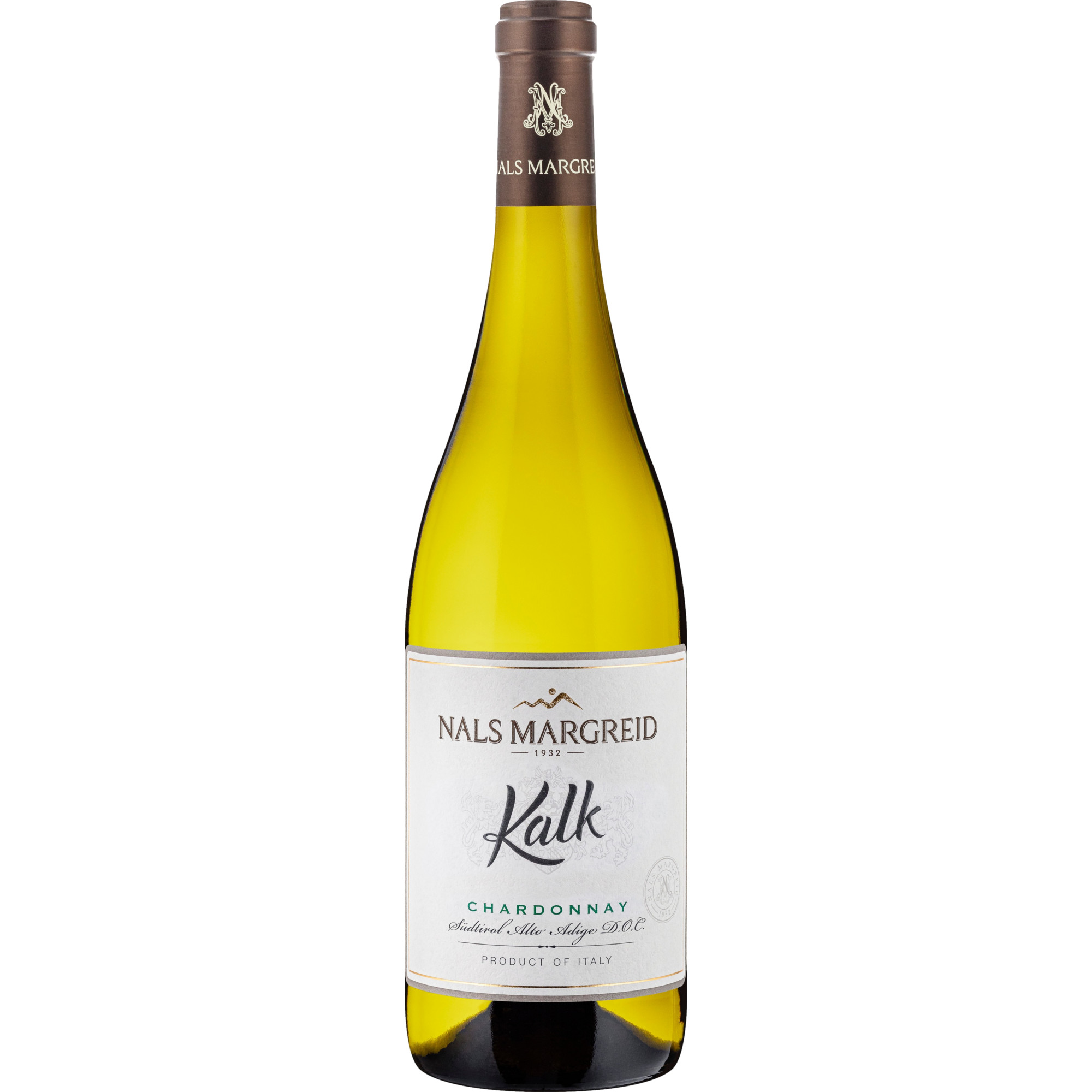 Nals Margreid Chardonnay Kalk, Südtirol DOC, Südtirol, 2024, Weißwein