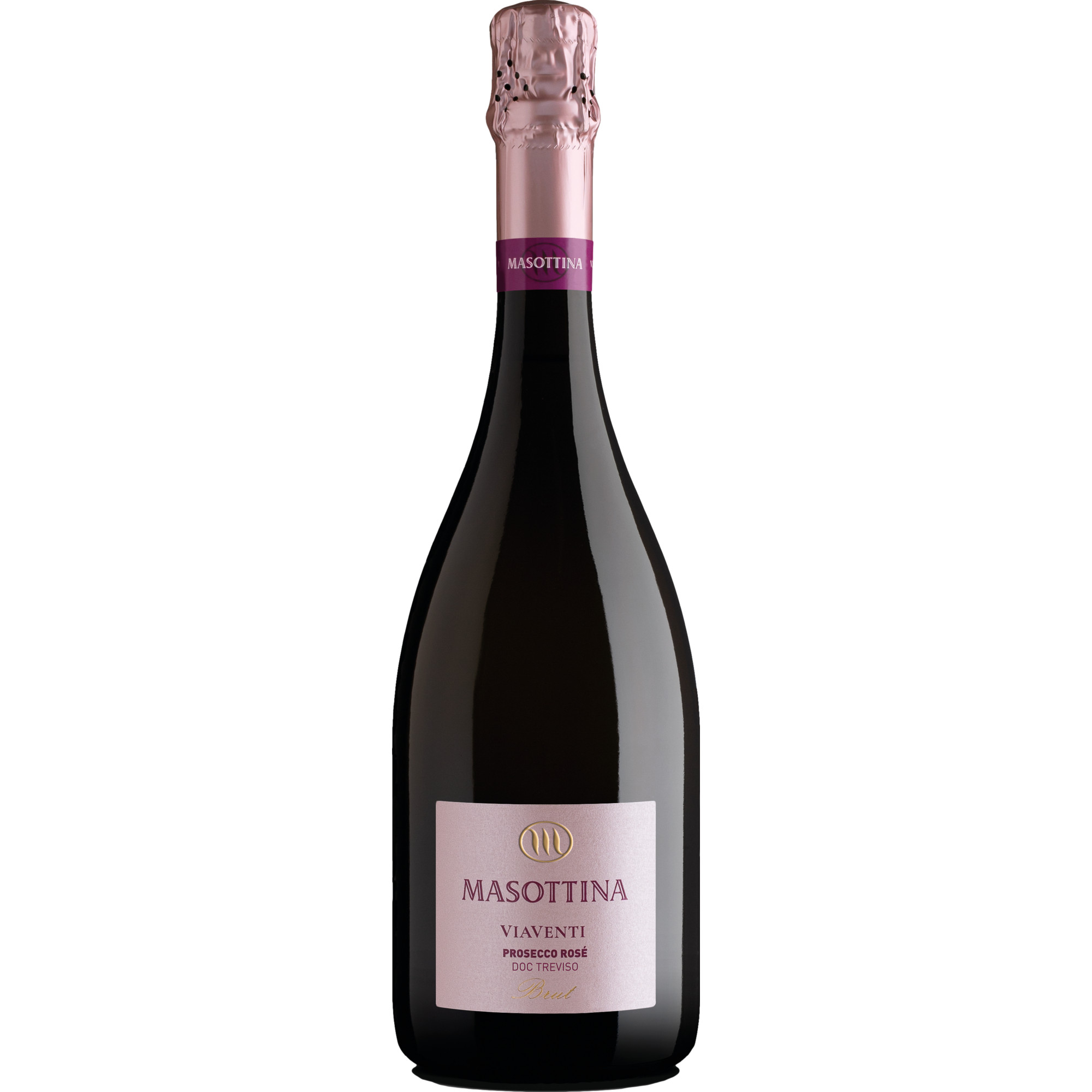 Image of Masottina Viaventi Prosecco Spumante Rosé, Brut, Prosecco DOC Treviso, Venetien, 2024, Schaumwein