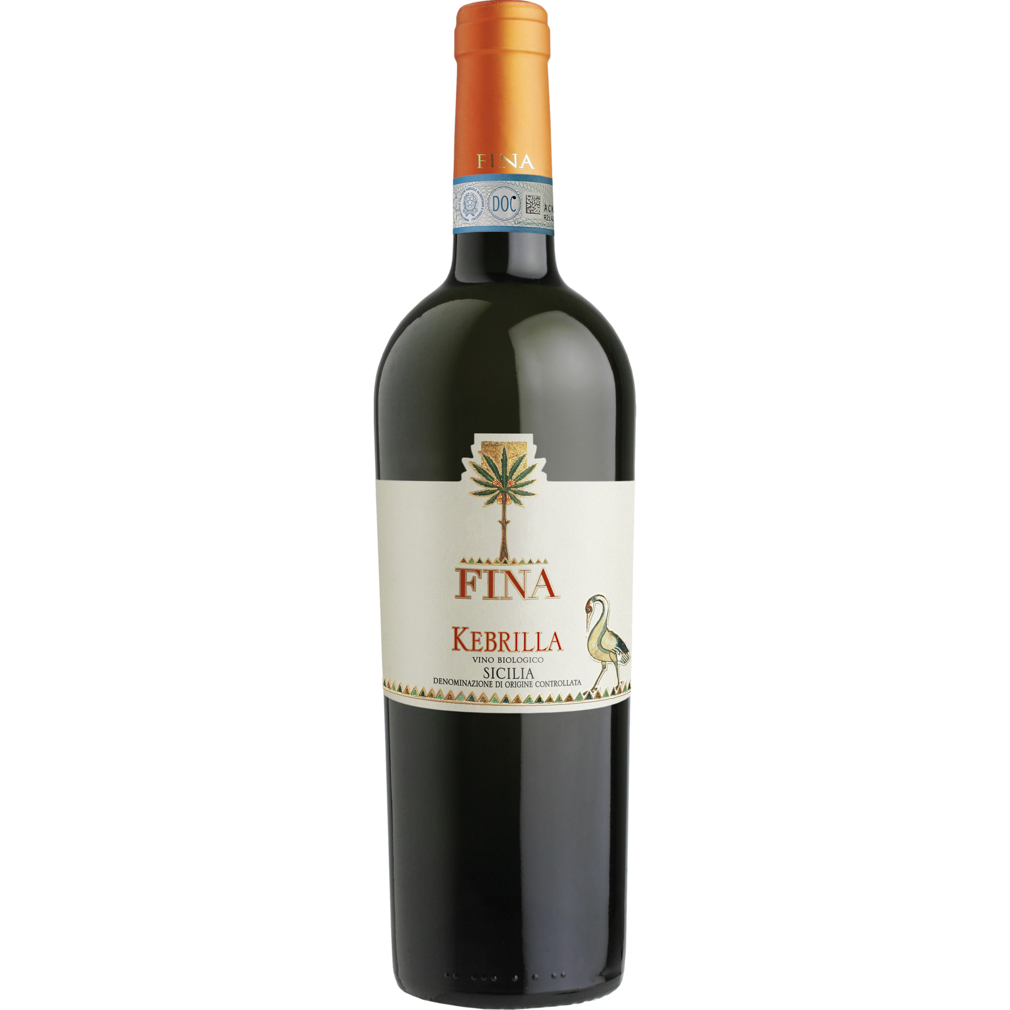Fina Kebrilla Grillo Bio, Sicilia DOC, Sizilien, 2024, Weißwein