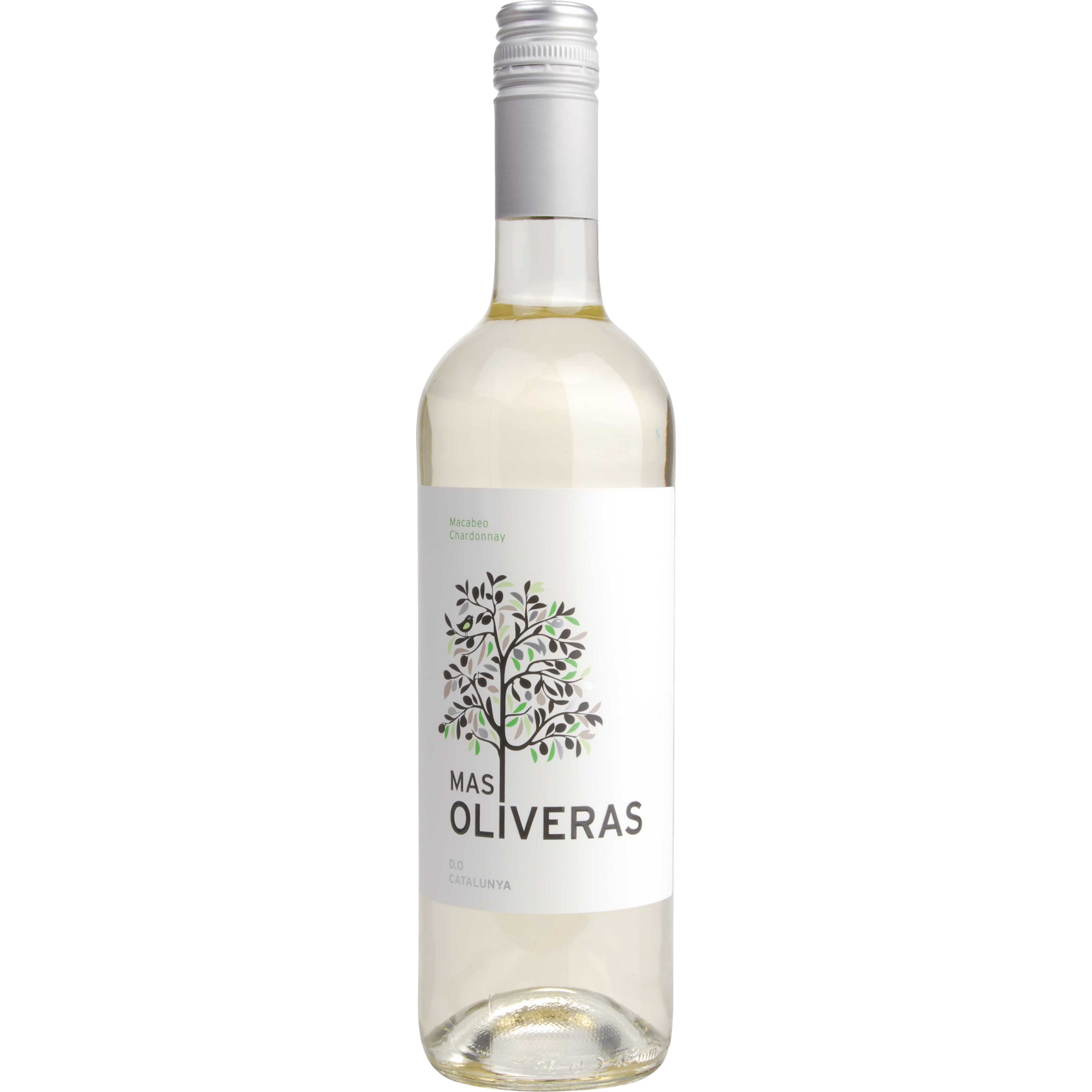 Roqueta Mas Oliveras Blanco, Catalunya DO, Katalonien, 2024, Weißwein