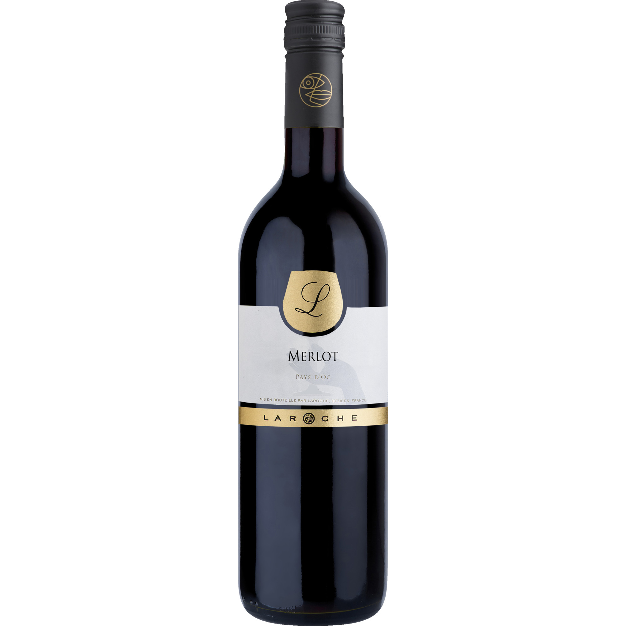 Mas la Chevalière Merlot, Pays d'Oc IGP, Languedoc-Roussillon, 2023, Rotwein