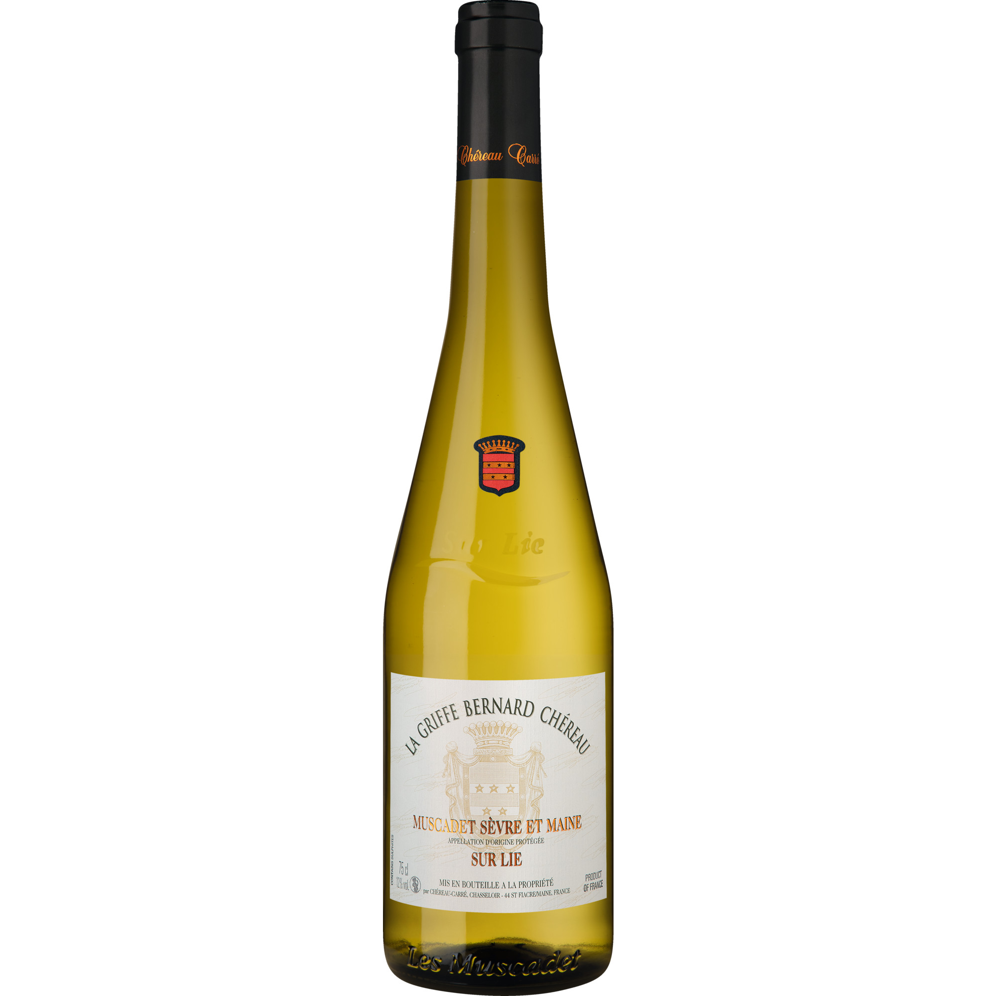 La Griffe Bernard Chéreau Muscadet, Muscadet Sèvre et Maine sur Lie AOP, Loire, 2024, Weißwein