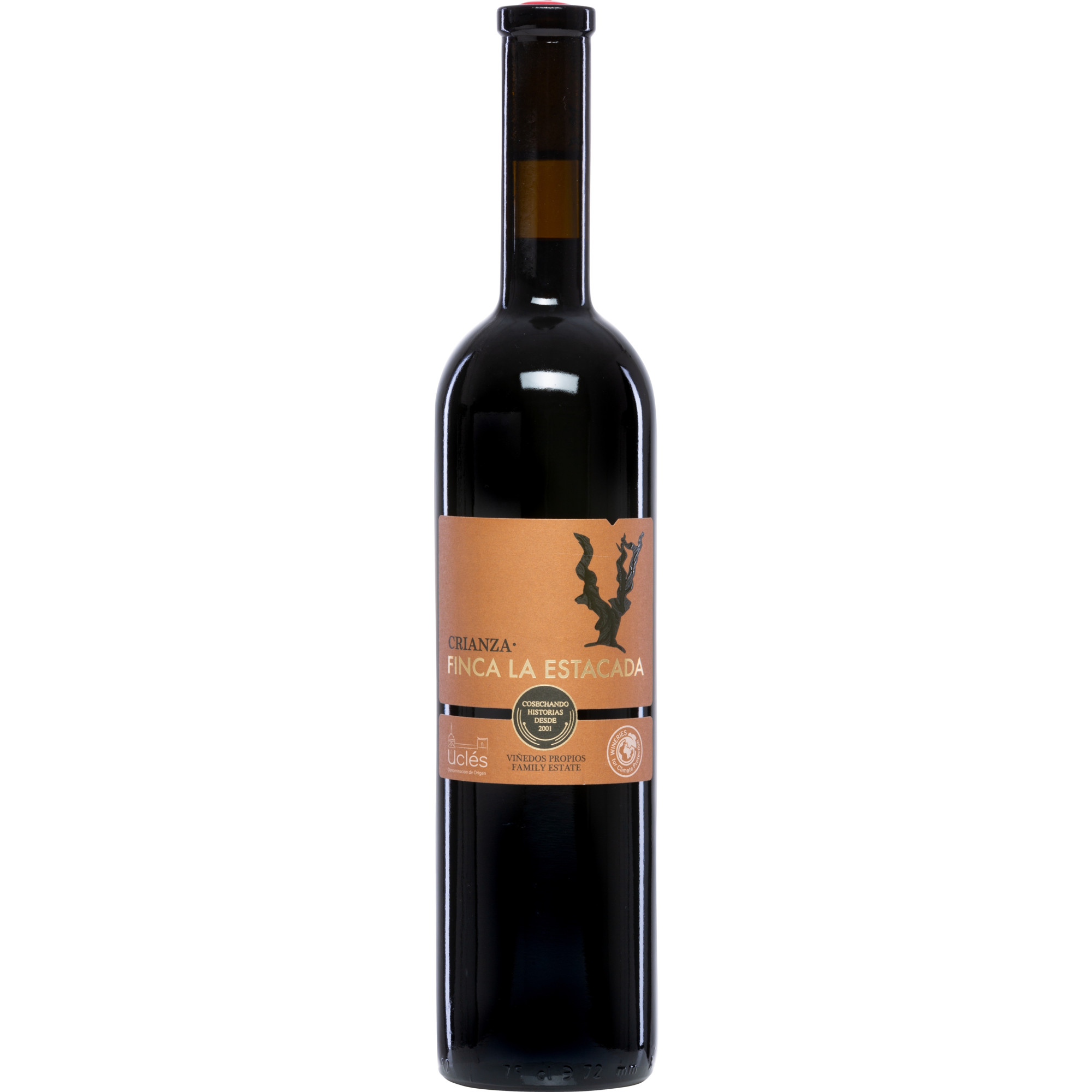 Image of Finca La Estacada 12 Meses Barrica Crianza, Uclés DO, Kastilien - La Mancha, 2021, Rotwein