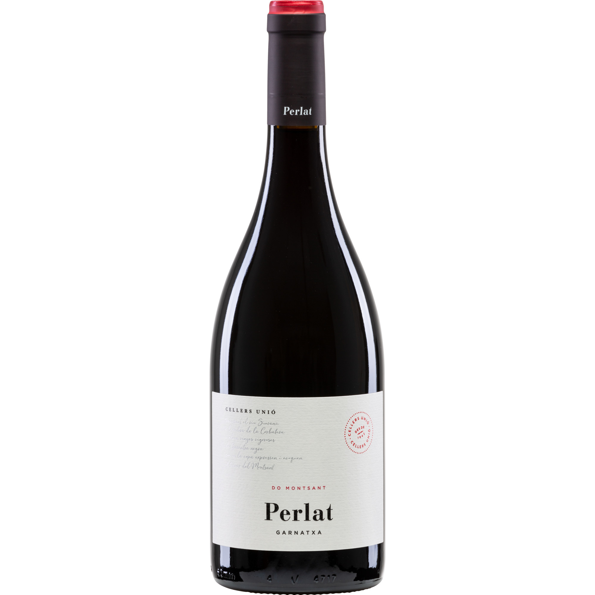 Cellers Unió Perlat Garnacha, Montsant DO, Katalonien, 2023, Rotwein