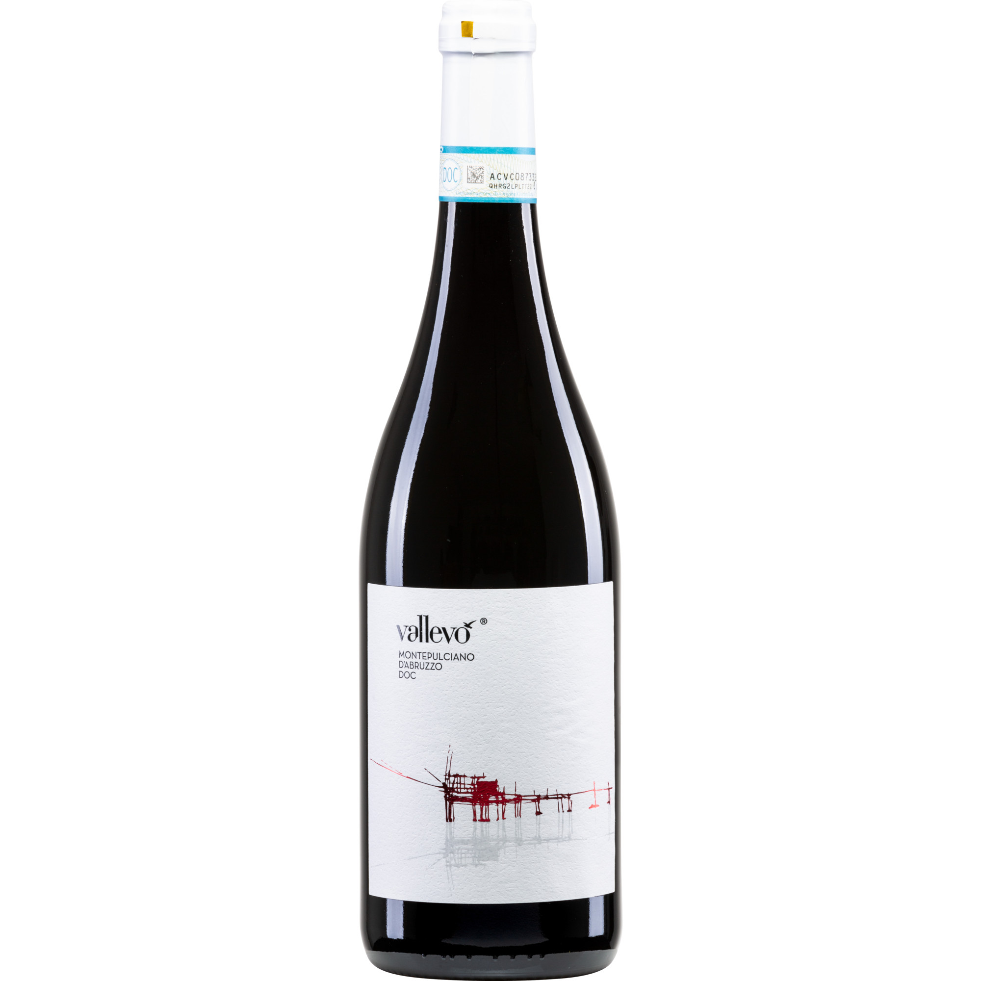 Frentana Vallevo Montepulciano d'Abruzzo, Montepulciano d'Abruzzo DOC, Abruzzen, 2023, Rotwein