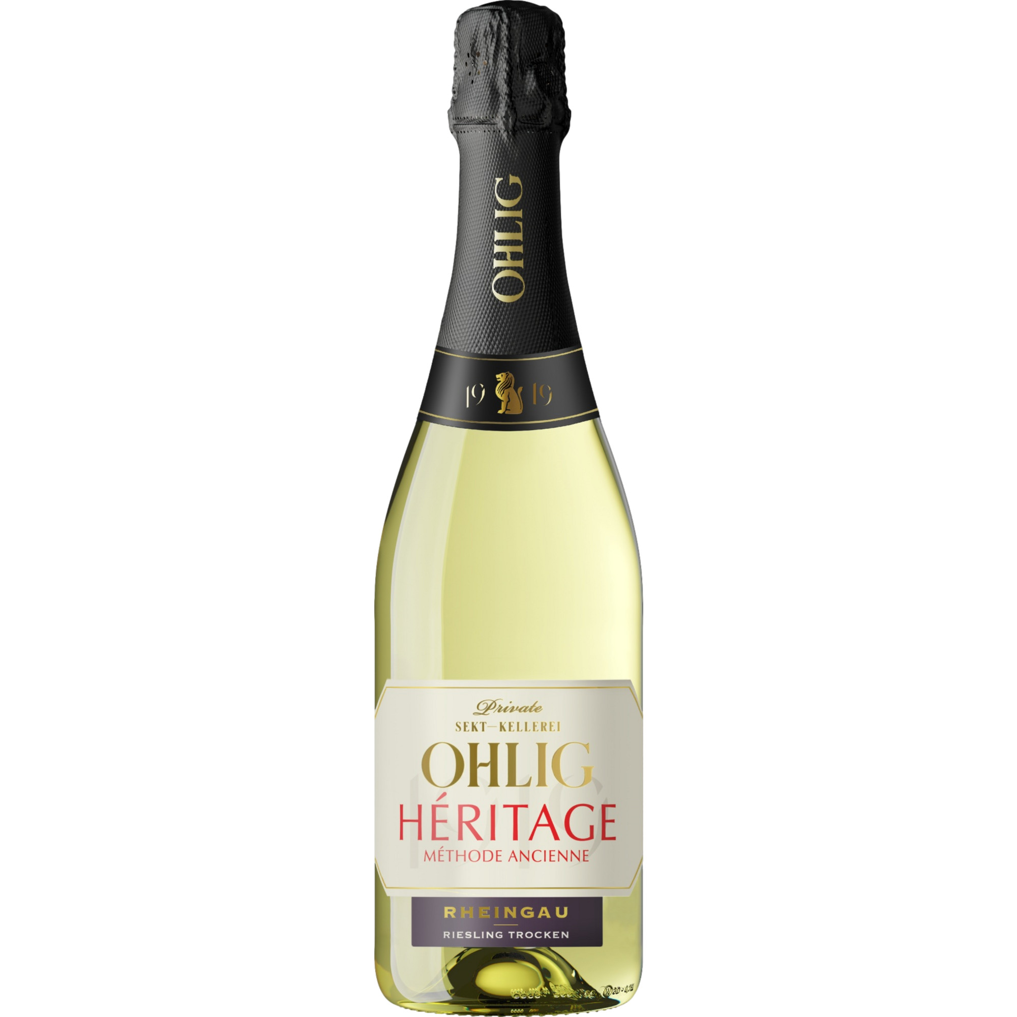 Image of Ohlig Riesling Sekt Héritage, Extra Trocken, Rheingau, Rheingau, 2022, Schaumwein