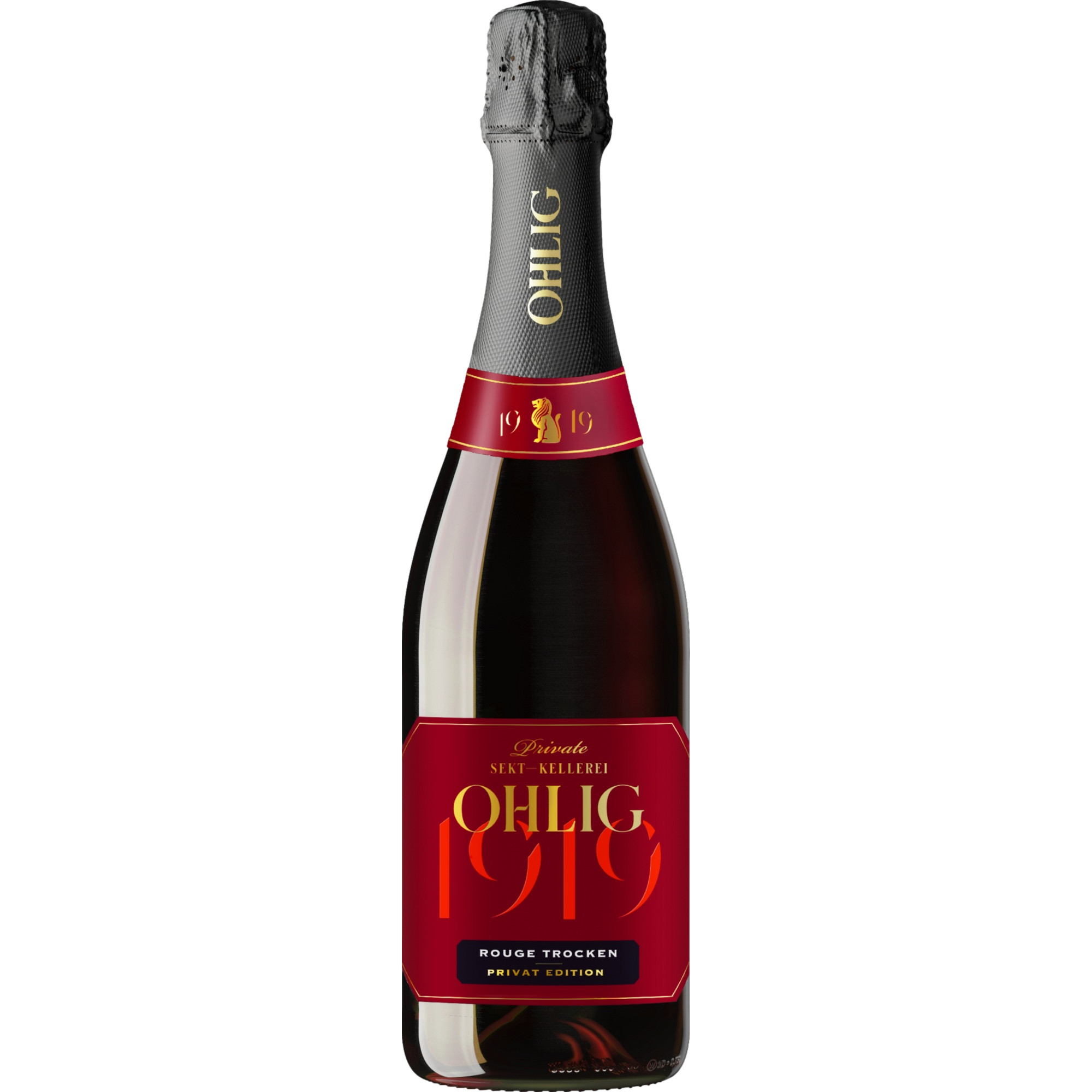 Ohlig Privat Sekt Rouge, Trocken, Sekt, Rheingau, Schaumwein - Sekt & Crémant