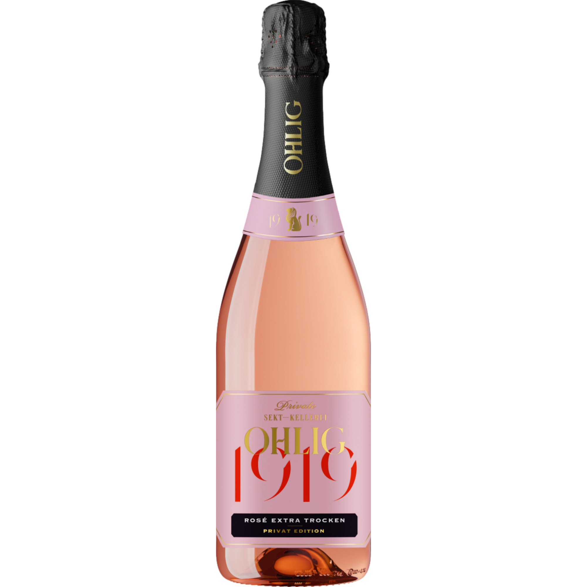 Image of Ohlig Privat Sekt Rosé, Extra Trocken, Sekt, Rheingau, 2023, Schaumwein