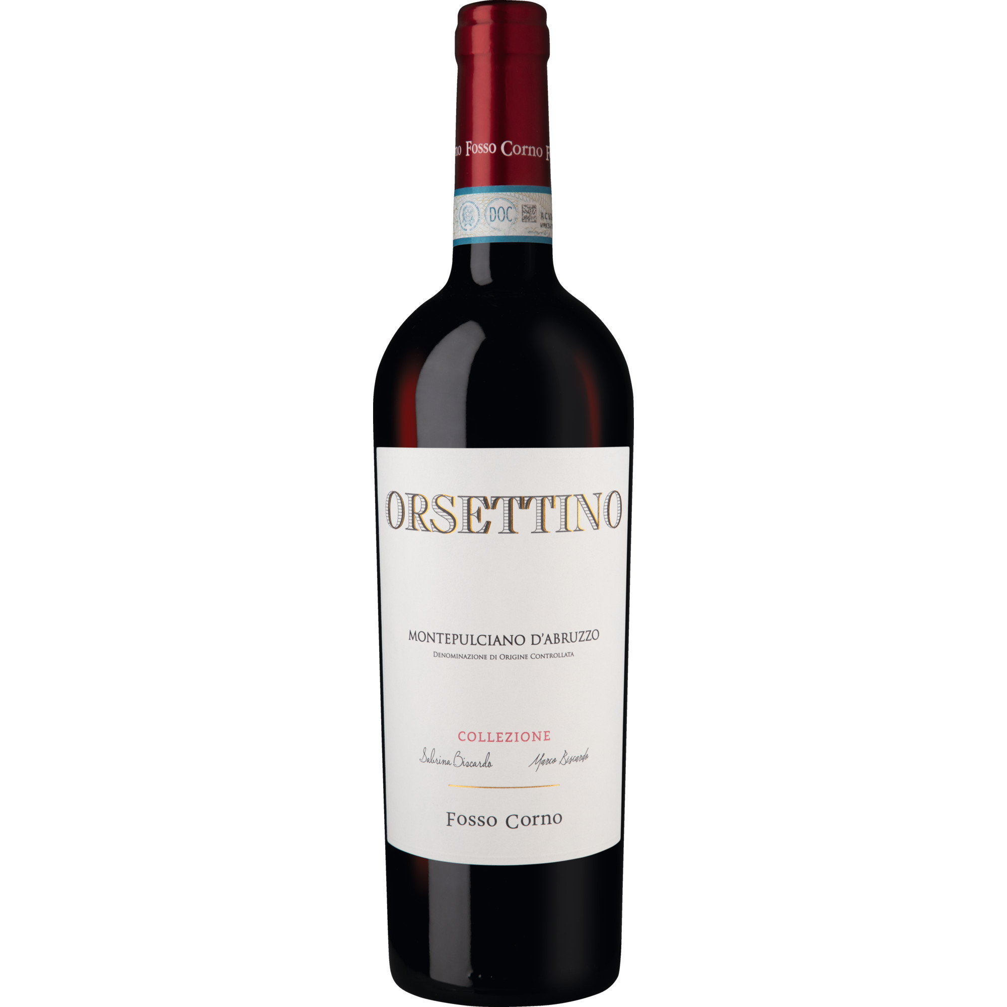 Orsettino Montepulciano, Montepulciano d’Abruzzo DOC, Abruzzen, 2023, Rotwein