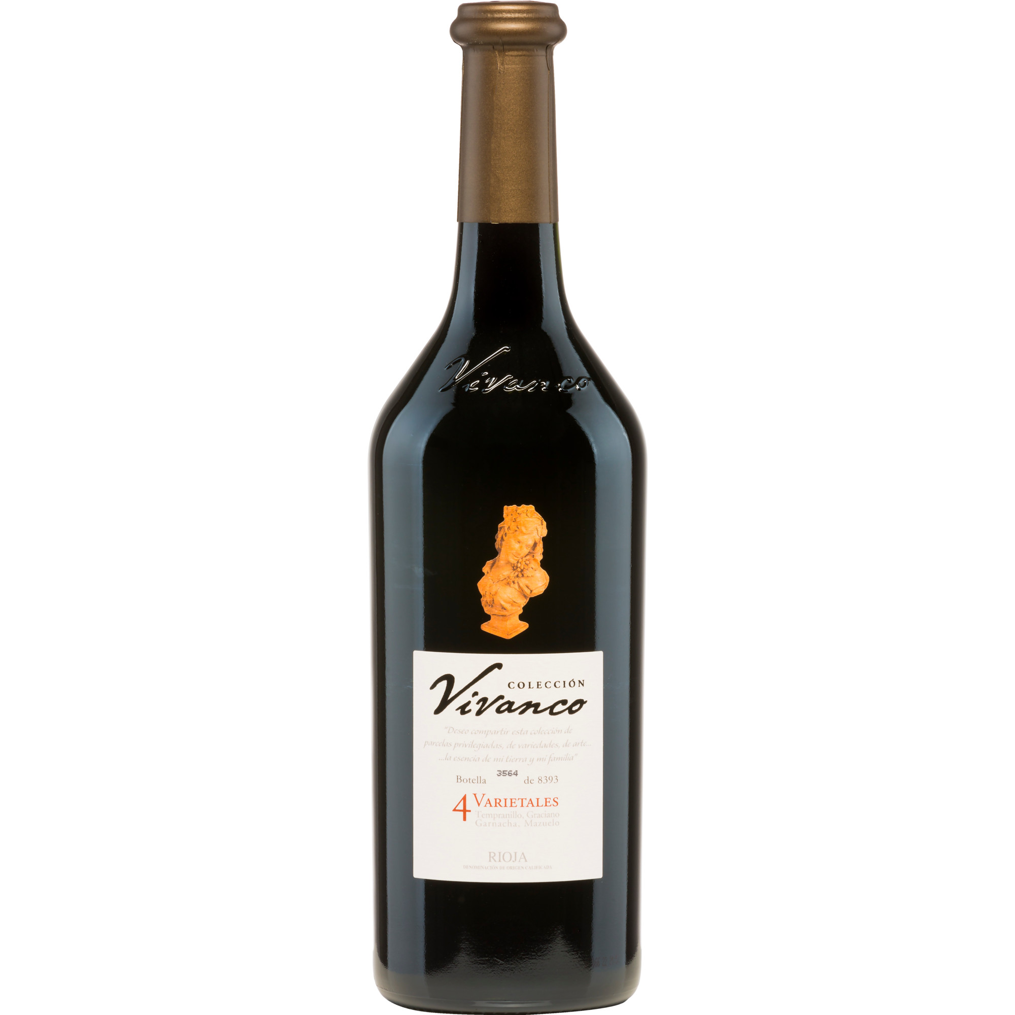 Colección Vivanco 4 Varietales Tinto, Rioja DOCa, Rioja, 2020, Rotwein