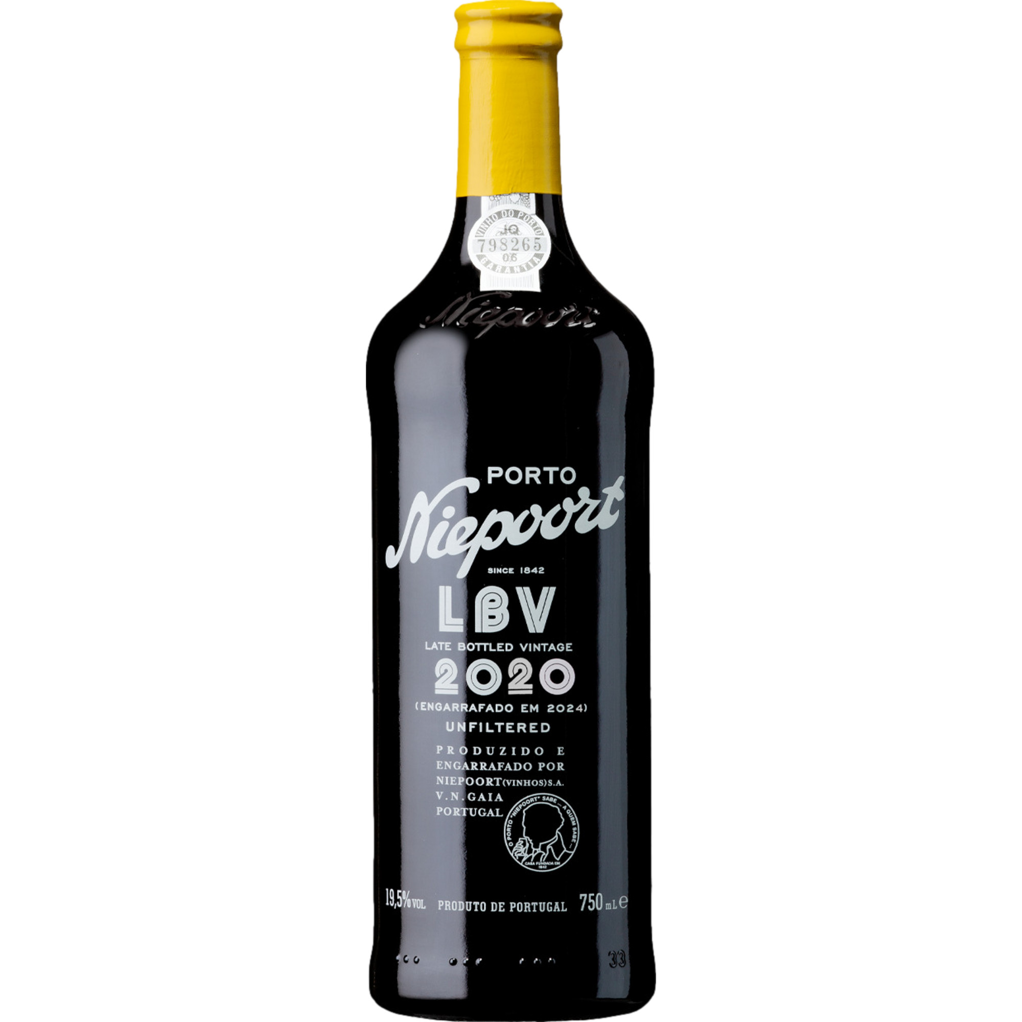 Niepoort Late Bottled Vintage Port, Vinho do Porto DOC, 0,75 L, 19,5% Vol., Douro, 2020, Spirituosen - Spirituosen
