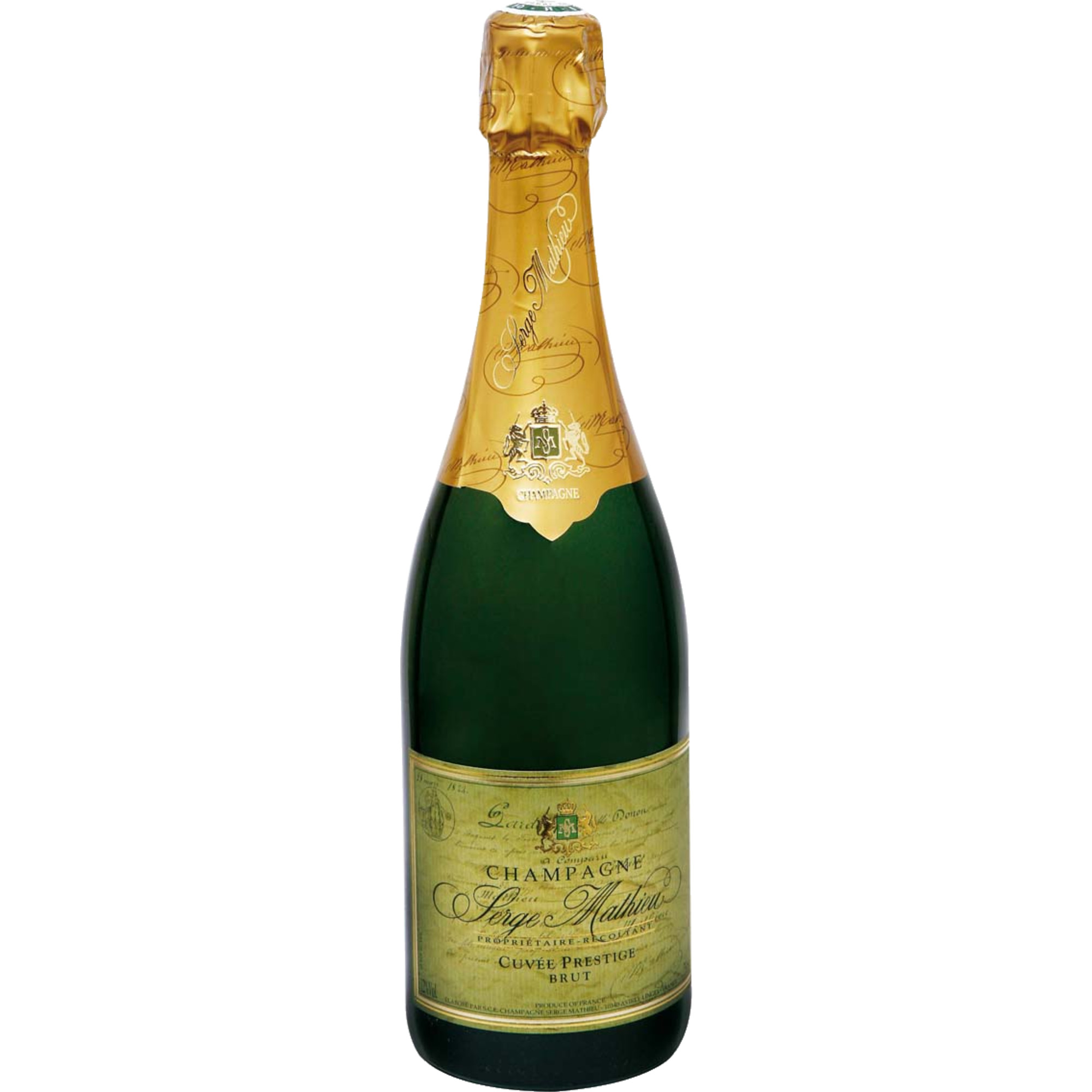 Champagne Serge Mathieu Prestige, Brut, Champagne AC, Champagne, Schaumwein - Champagner