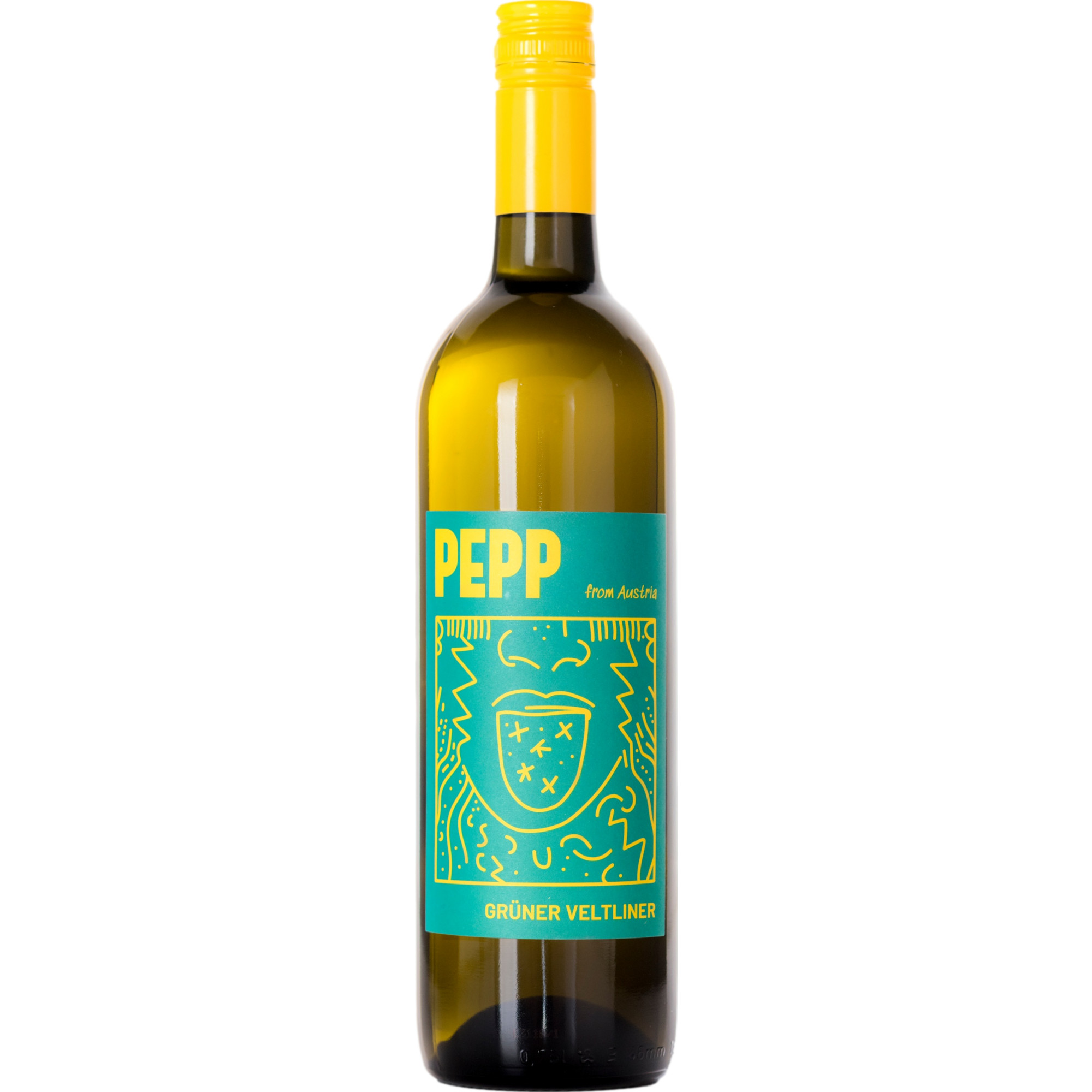 Image of Gruber Röschitz Pepp Grüner Veltliner, Trocken, Weinviertel DAC, Niederösterreich, 2023, Weißwein