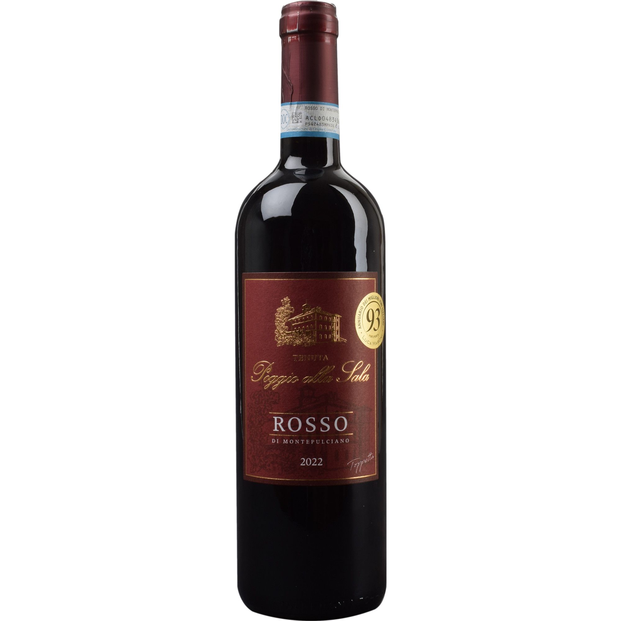 Poggio alla Sala Rosso di Montepulciano, Rosso di Montepulciano DOC, Toskana, 2024, Rotwein
