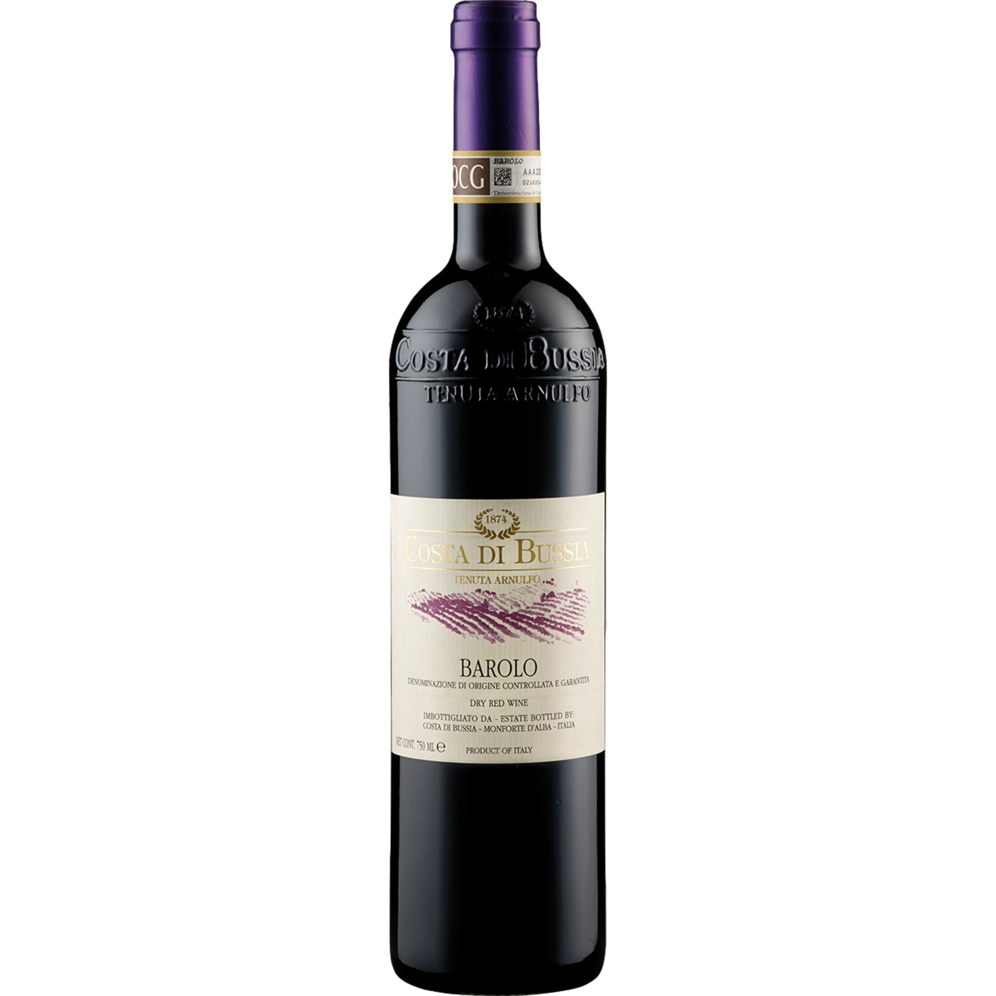 Barolo Costa Di Bussia, Barolo DOCG, Piemont, 2021, Rotwein