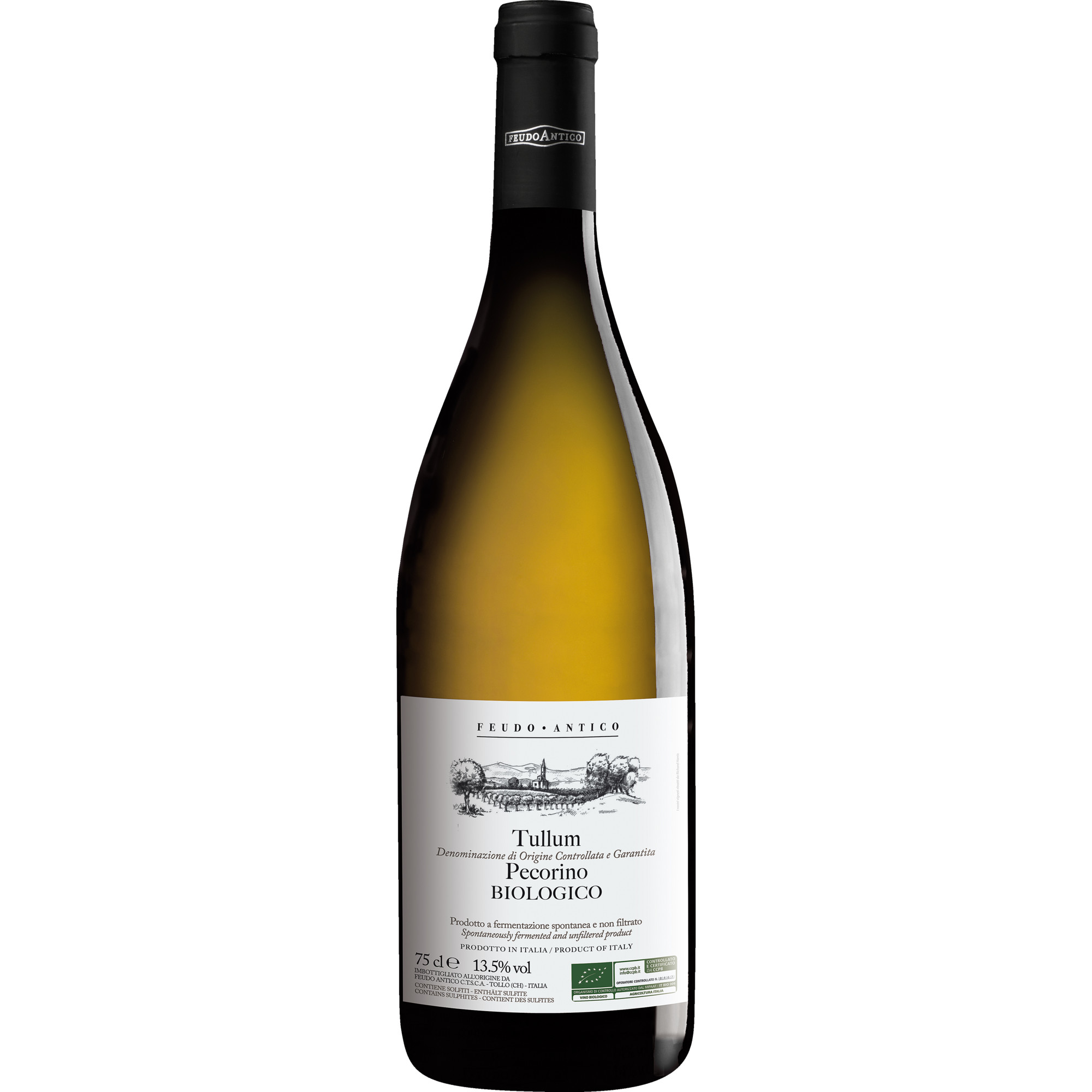 Feudo Antico Pecorino Biologico, Tullum DOCG, Abruzzen, 2024, Weißwein