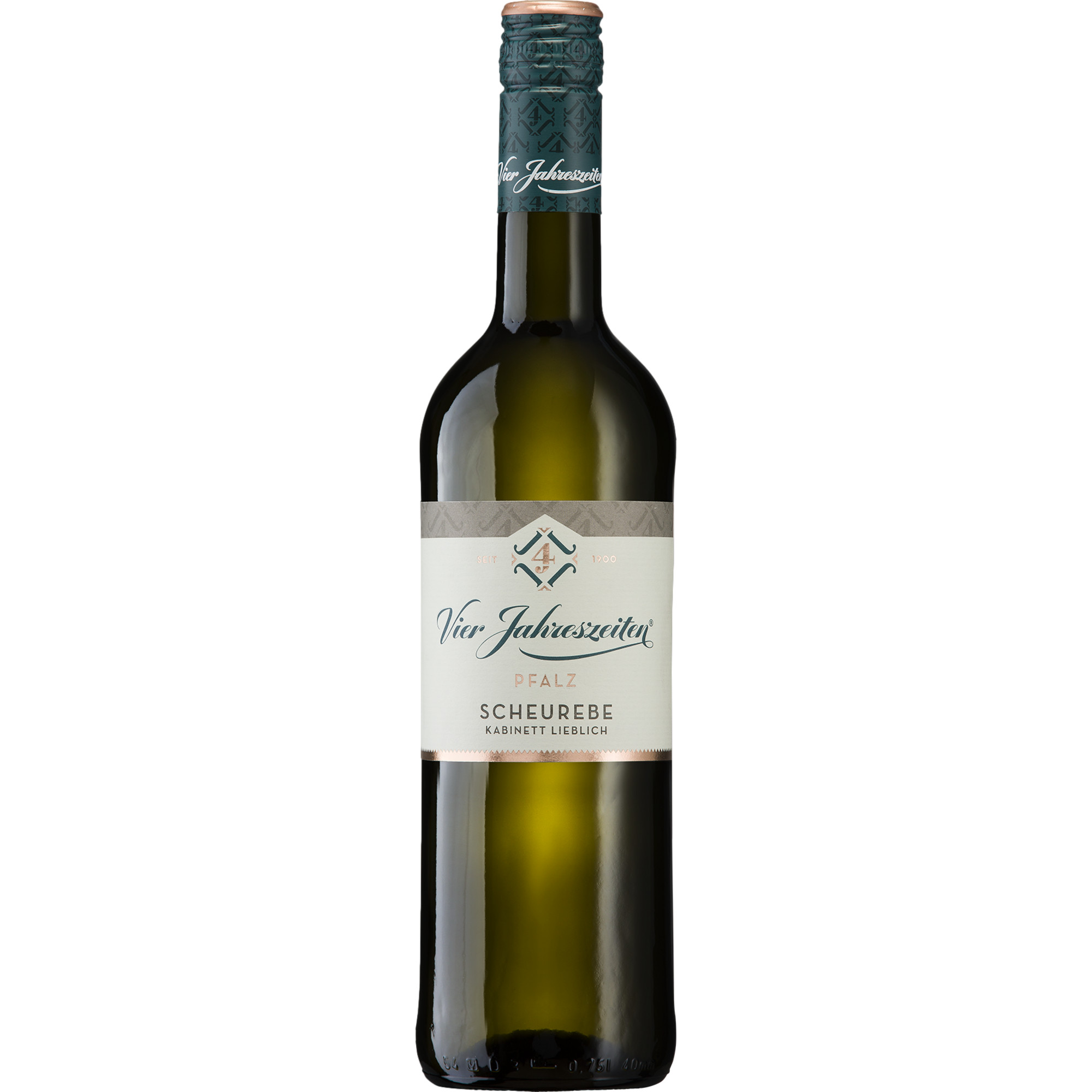 Image of Vier Jahreszeiten Scheurebe Kabinett , Lieblich, Pfalz, Pfalz, 2024, Weißwein