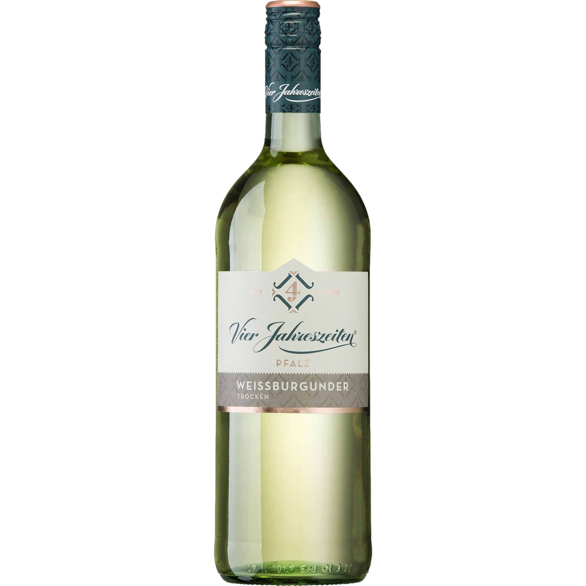 Image of Vier Jahreszeiten Weisser Burgunder , Trocken, Pfalz, Pfalz, 2024, Weißwein