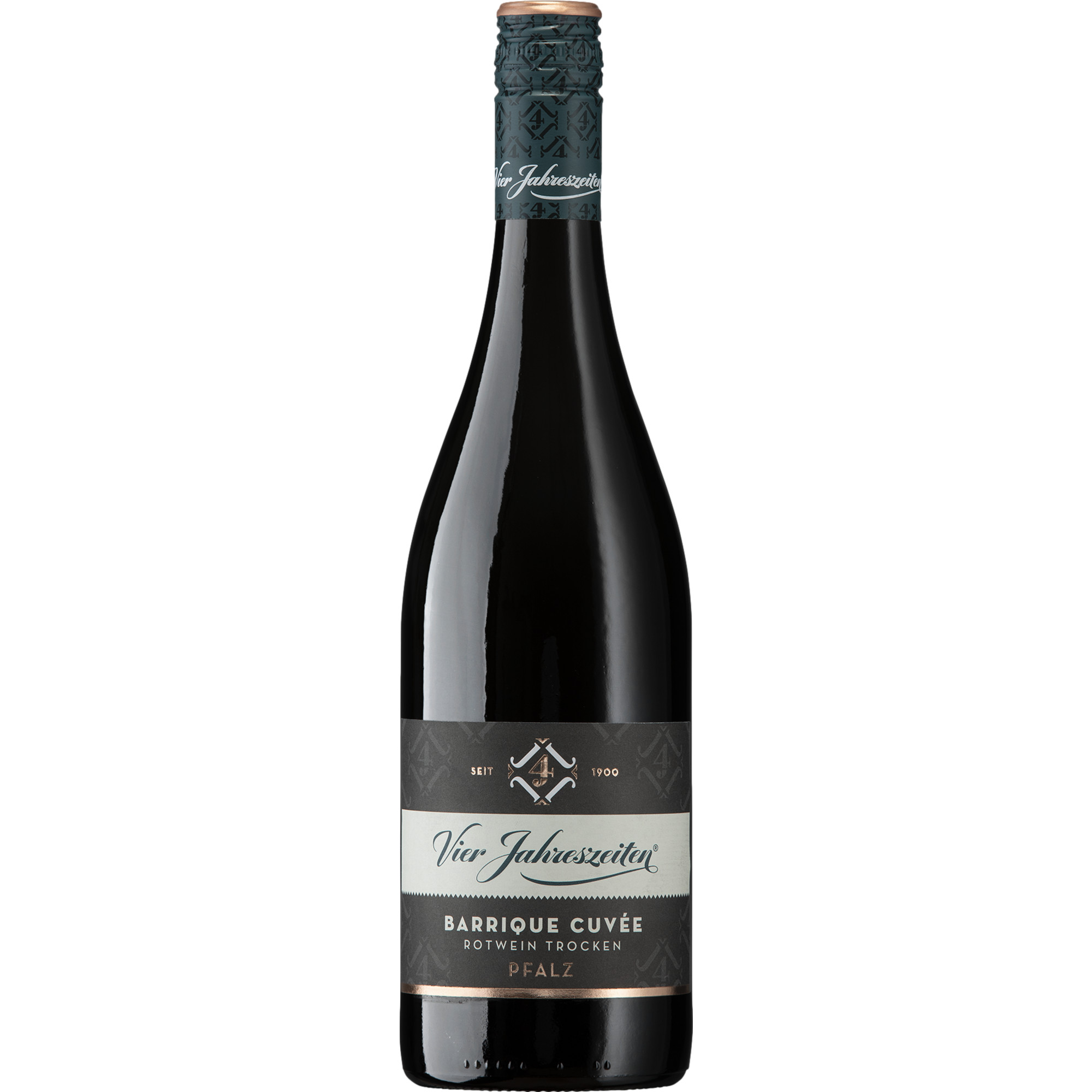 Vier Jahreszeiten Barrique Cuvée, Trocken, Pfalz, Pfalz, 2023, Rotwein