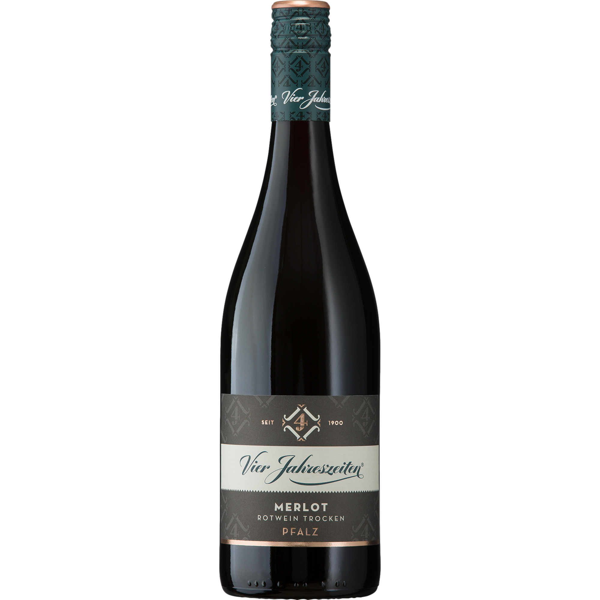 Image of Vier Jahreszeiten Merlot Rotwein, Trocken, Pfalz, Pfalz, 2023, Rotwein