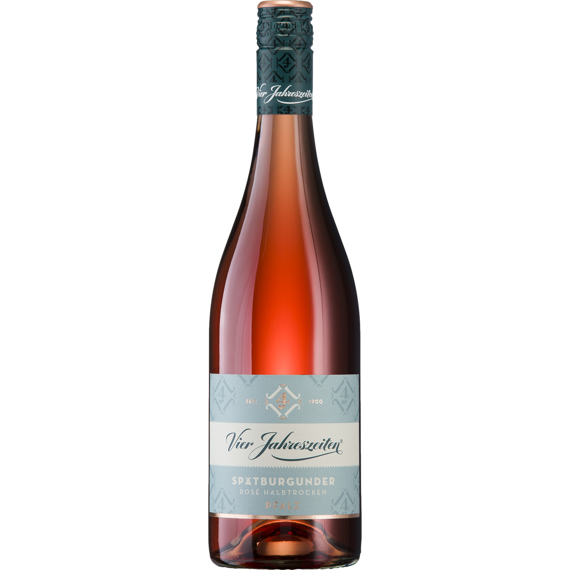 Vier Jahreszeiten Spätburgunder Rosé , Halbtrocken, Pfalz, Pfalz, 2024, Roséwein