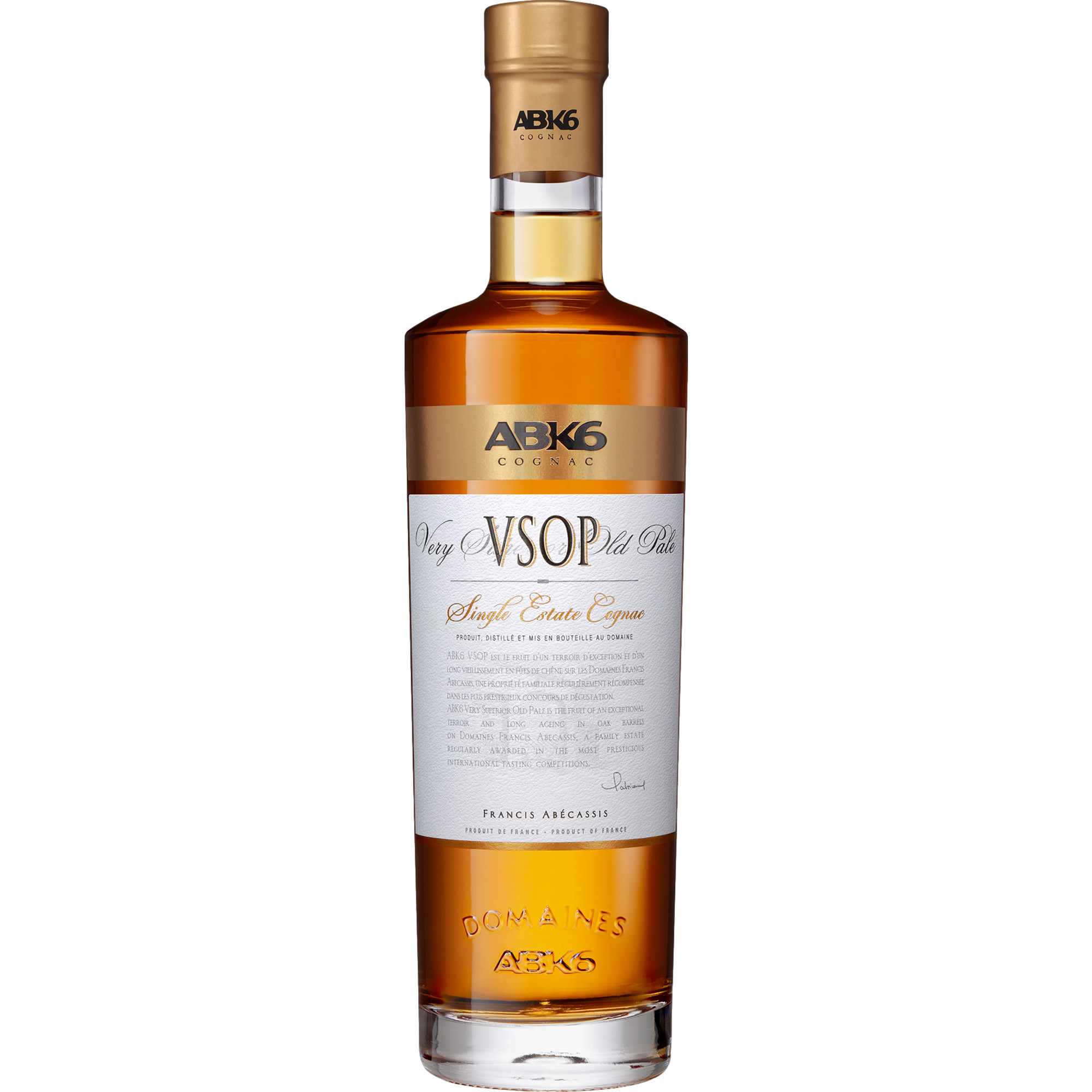 ABK6 Cognac VSOP, Cognac AOP, 0,7 L, 40% Vol., Cognac, Spirituosen - Spirituosen