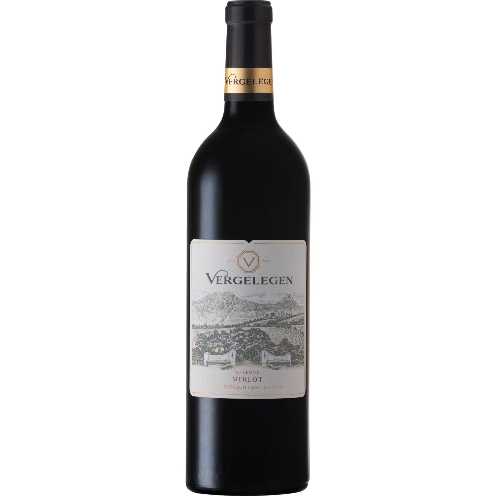 Image of Vergelegen Reserve Merlot, WO Stellenbosch, Western Cape, 2021, Rotwein