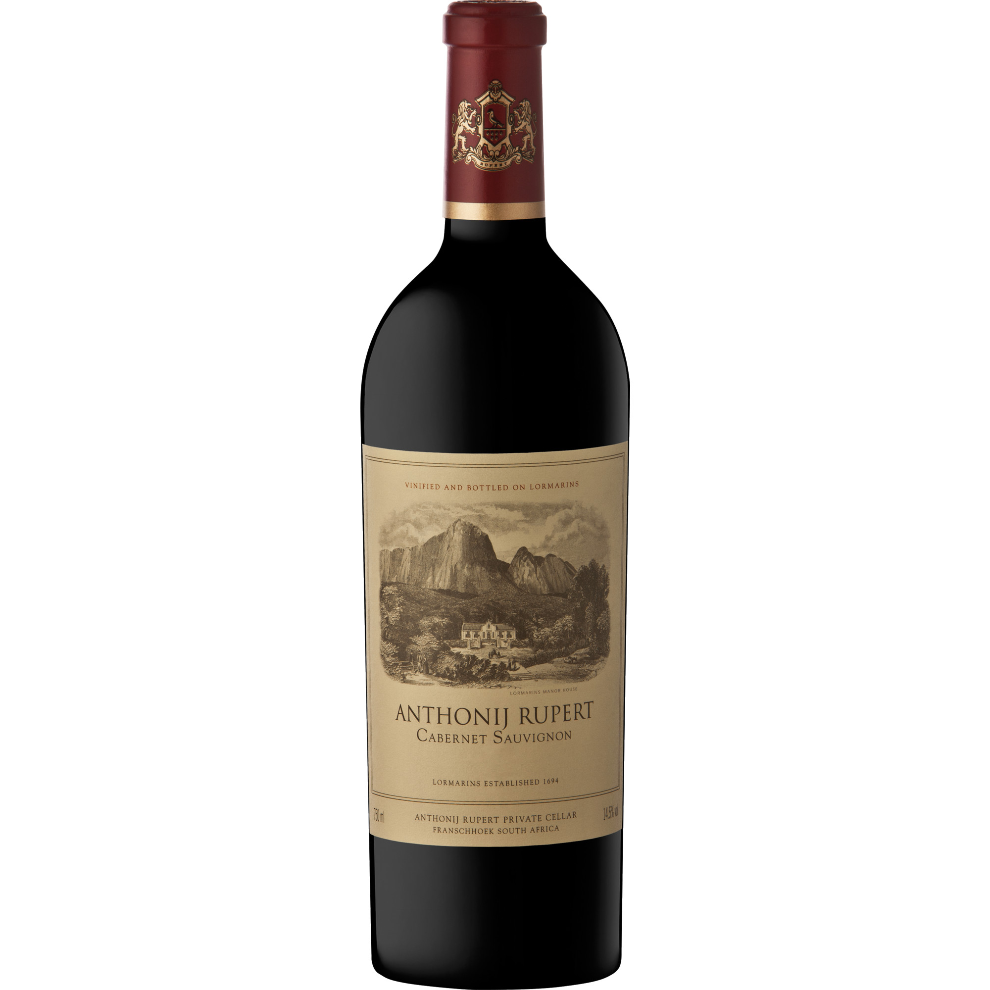 Anthonij Rupert Cabernet Sauvignon, WO Franschhoek, Western Cape, 2020, Rotwein