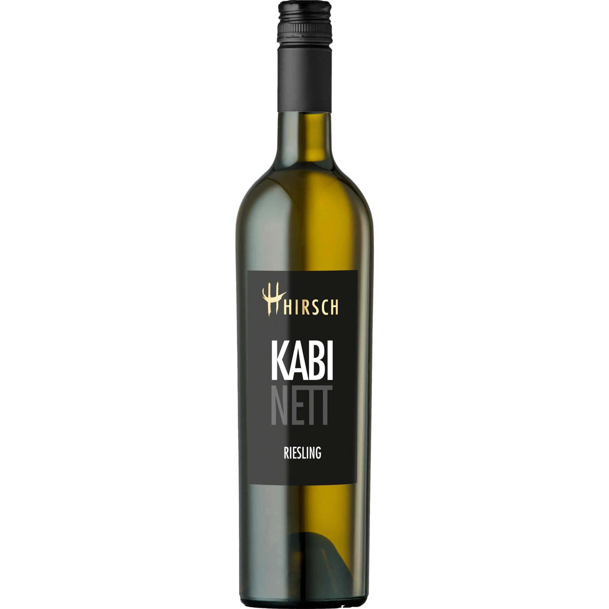 Hirsch Kabi Großes Geweih Riesling Kabinett, Fruchtsüß, Württemberg, Württemberg, 2023, Weißwein