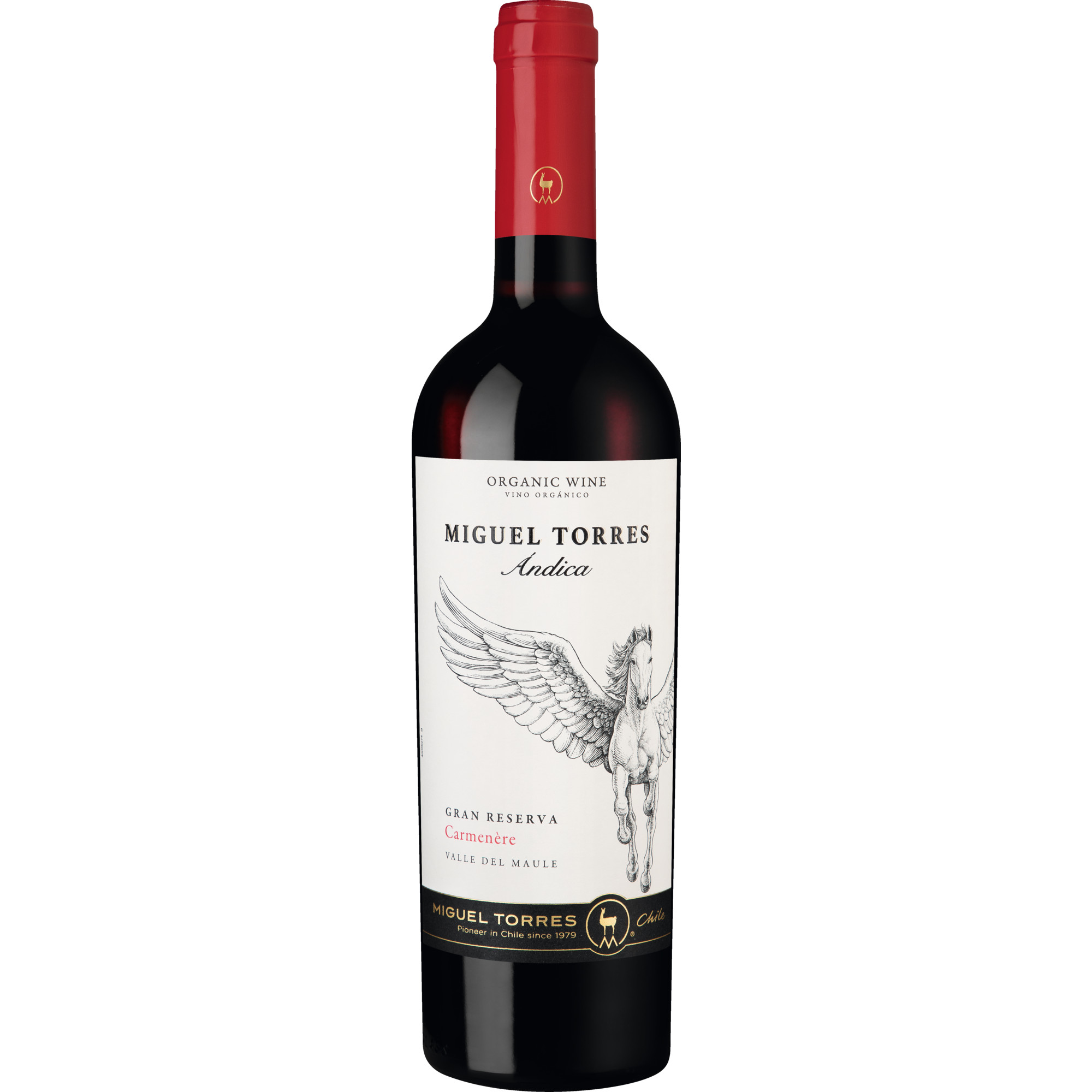 Andica Carmenère Gran Reserva, Valle del Maule, Valle Central, 2023, Rotwein