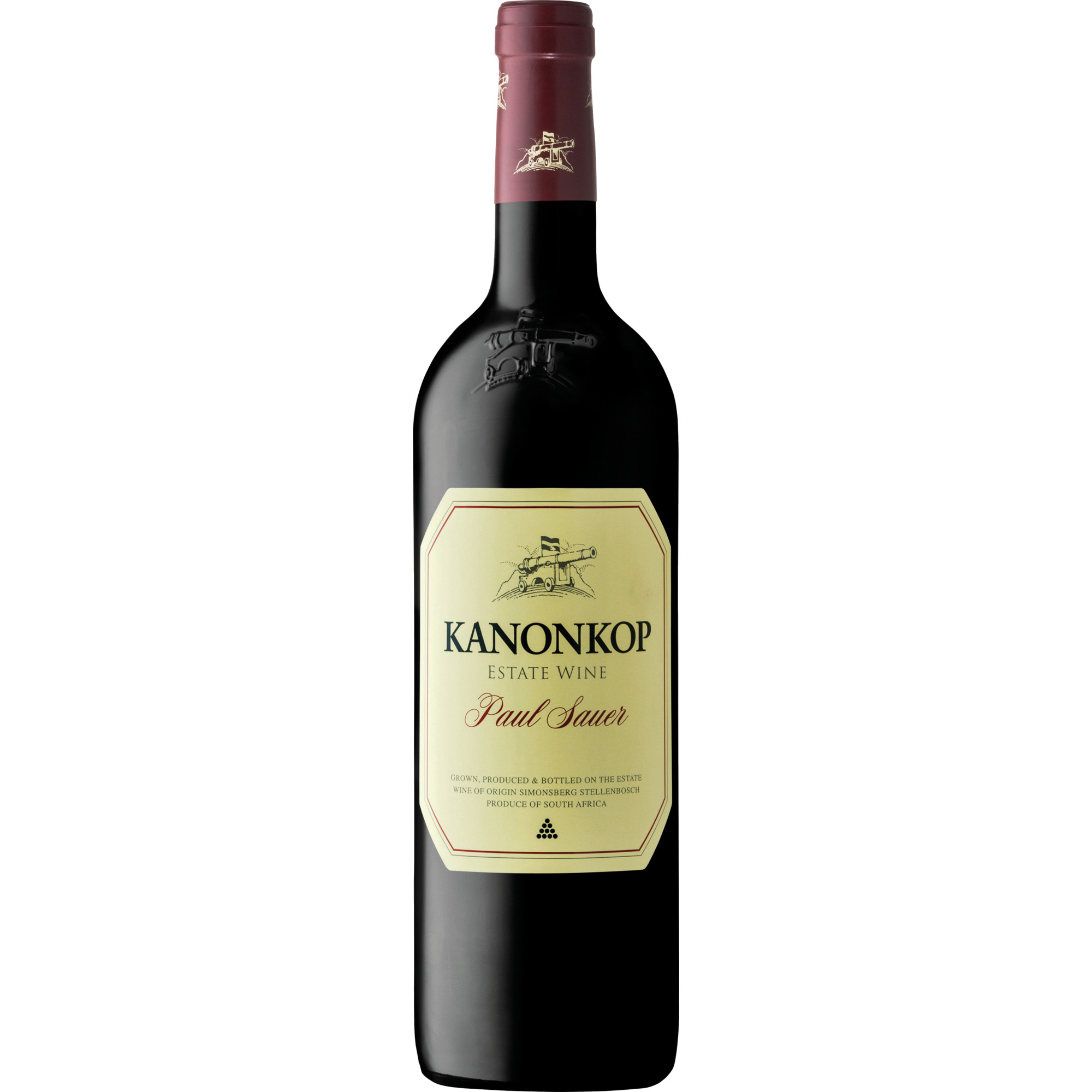 Image of Kanonkop Paul Sauer, WO Stellenbosch, Western Cape, 2021, Rotwein