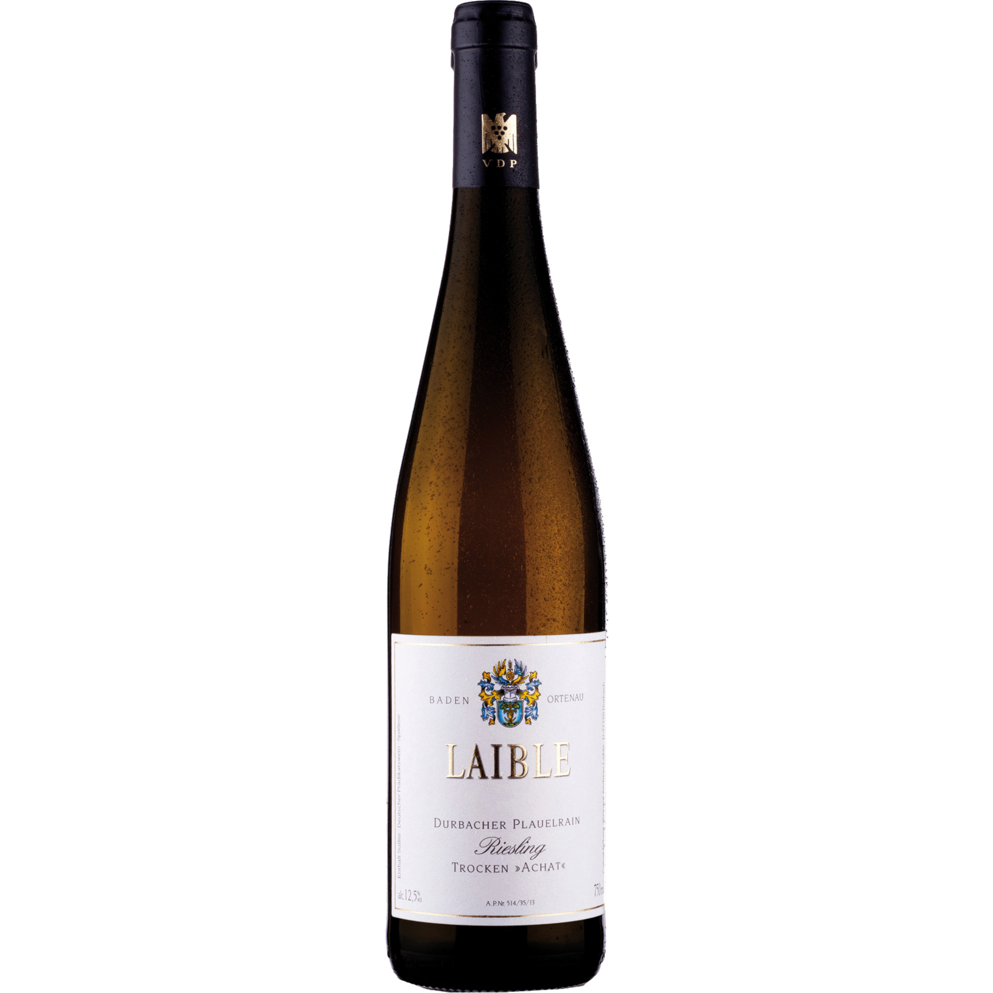 Laible Durbacher Plauelrain Riesling Achat, Trocken, Baden, Baden, 2023, Weißwein