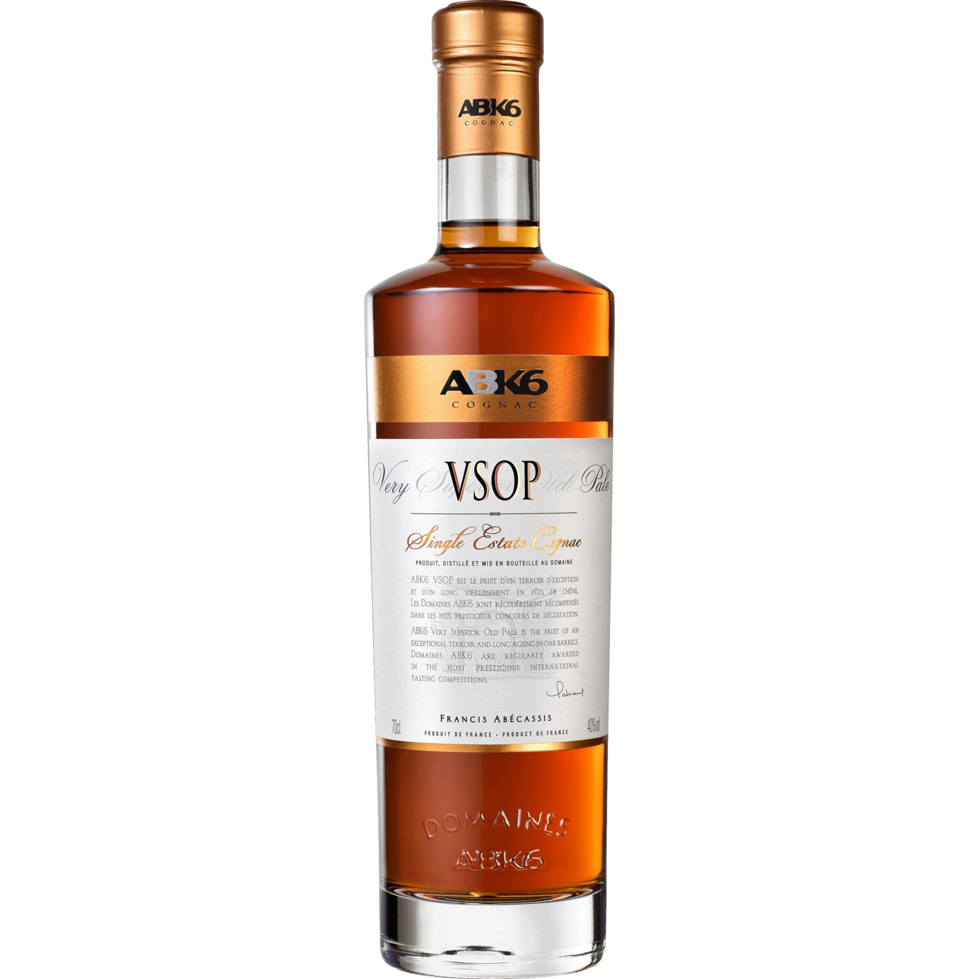 ABK6 Cognac VSOP, Cognac AOP, 0,375 L, 40% Vol., Cognac, Spirituosen - Spirituosen