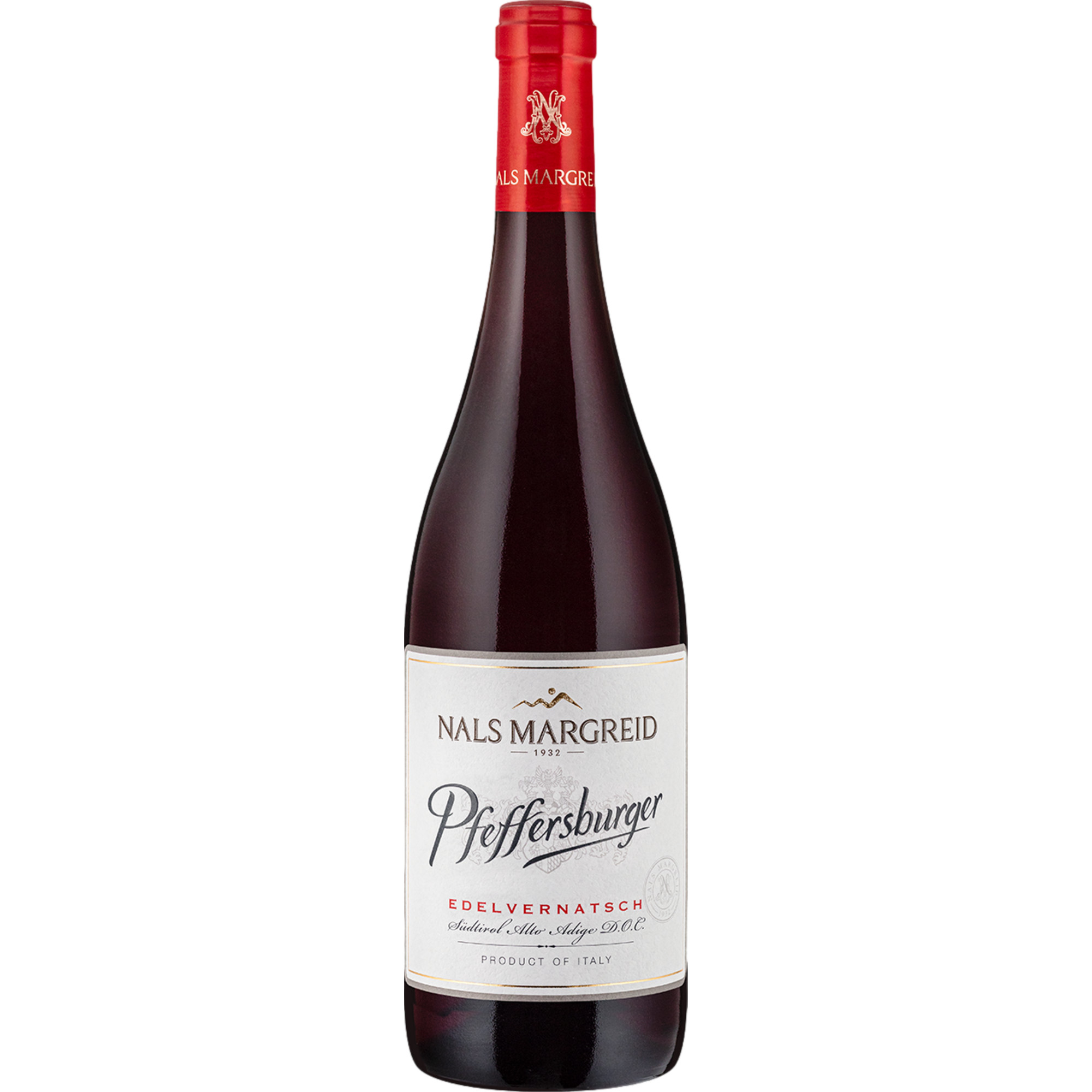 Nals Margreid Pfeffersburger Edelvernatsch, Südtirol DOC, Südtirol, 2023, Rotwein