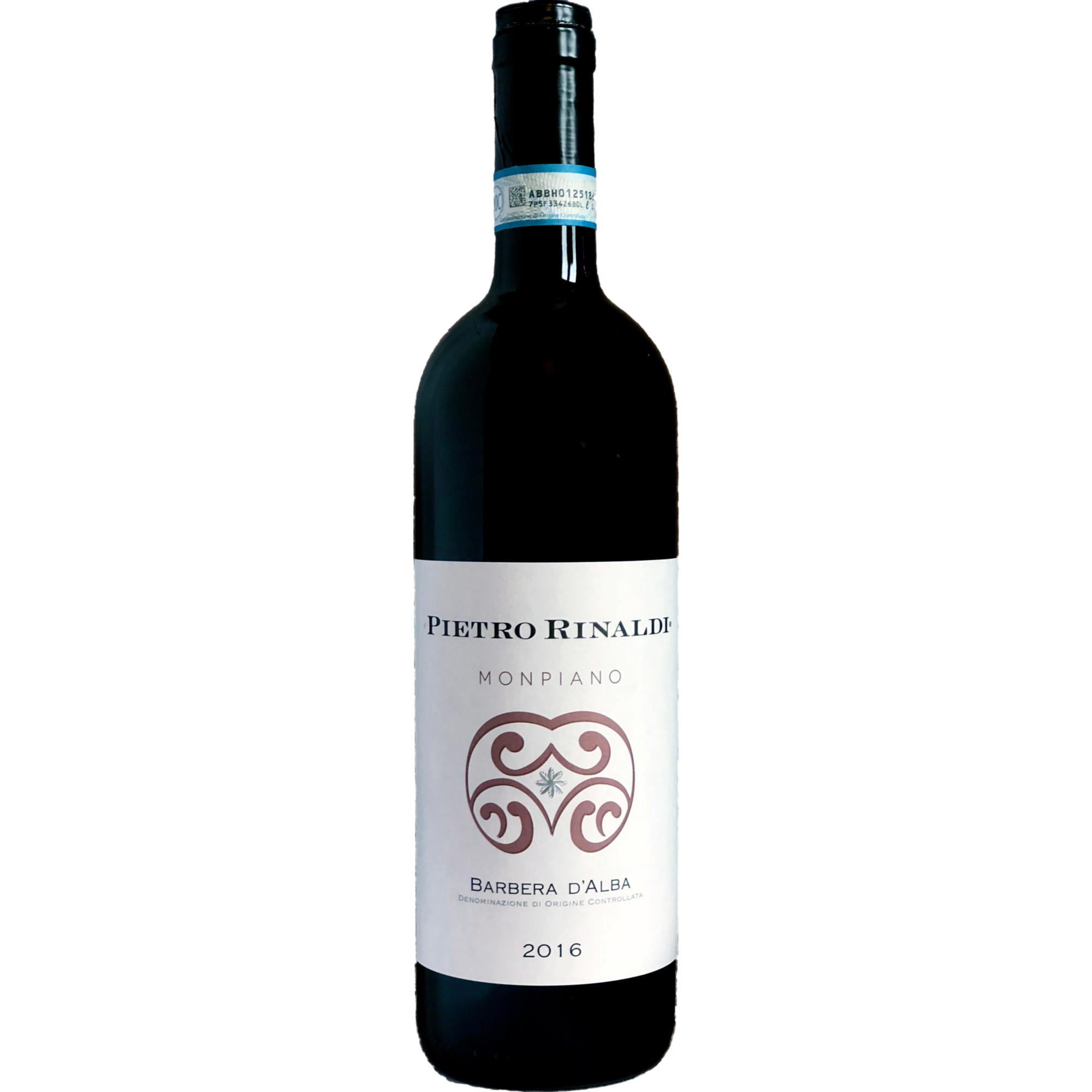 Pietro Rinaldi Barbera d'Alba Monpiano, Barbera d’Alba DOC, Piemont, 2021, Rotwein