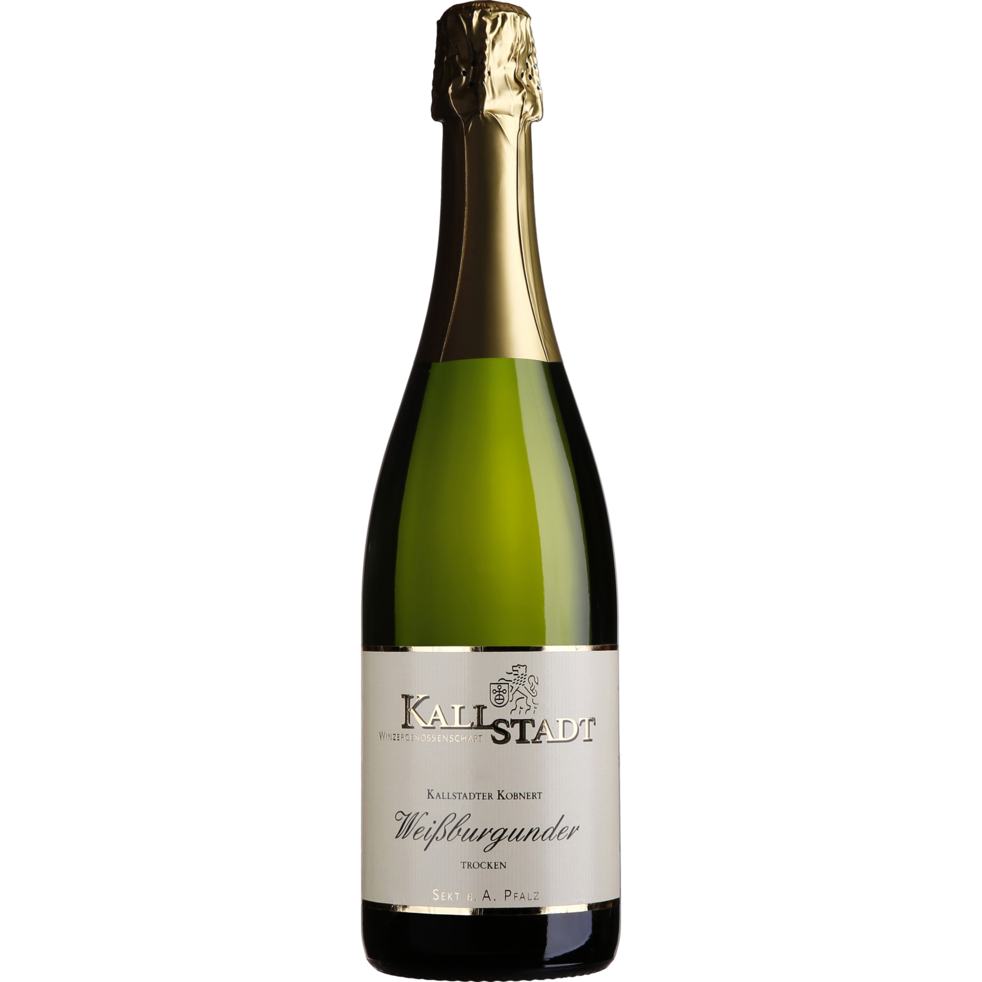 Image of Kallstadt Kobnert Weißburgunder Sekt, Trocken, Pfalz, Pfalz, 2021, Schaumwein