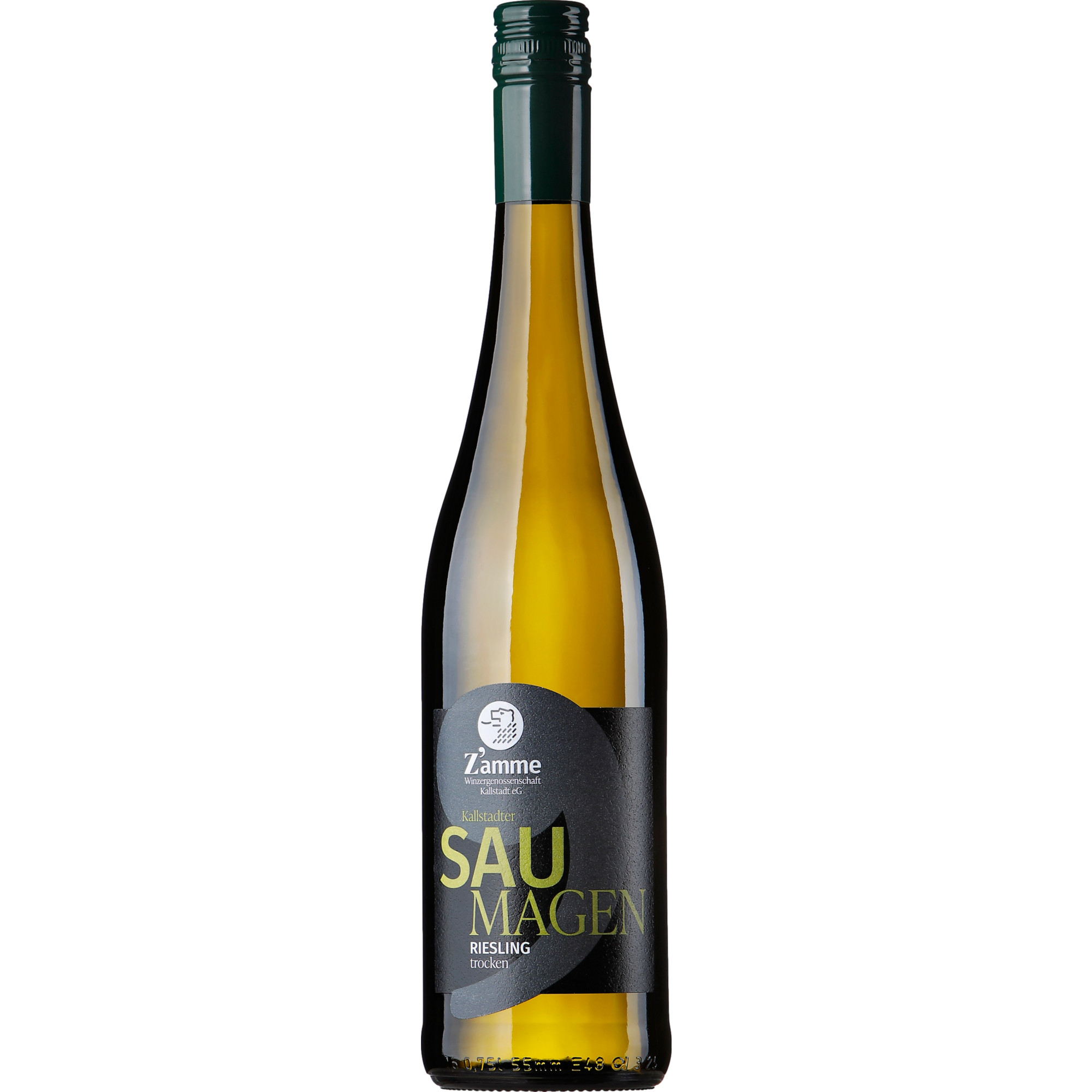 Kallstadt Saumagen Riesling QbA, Trocken, Pfalz, Pfalz, 2023, Weißwein