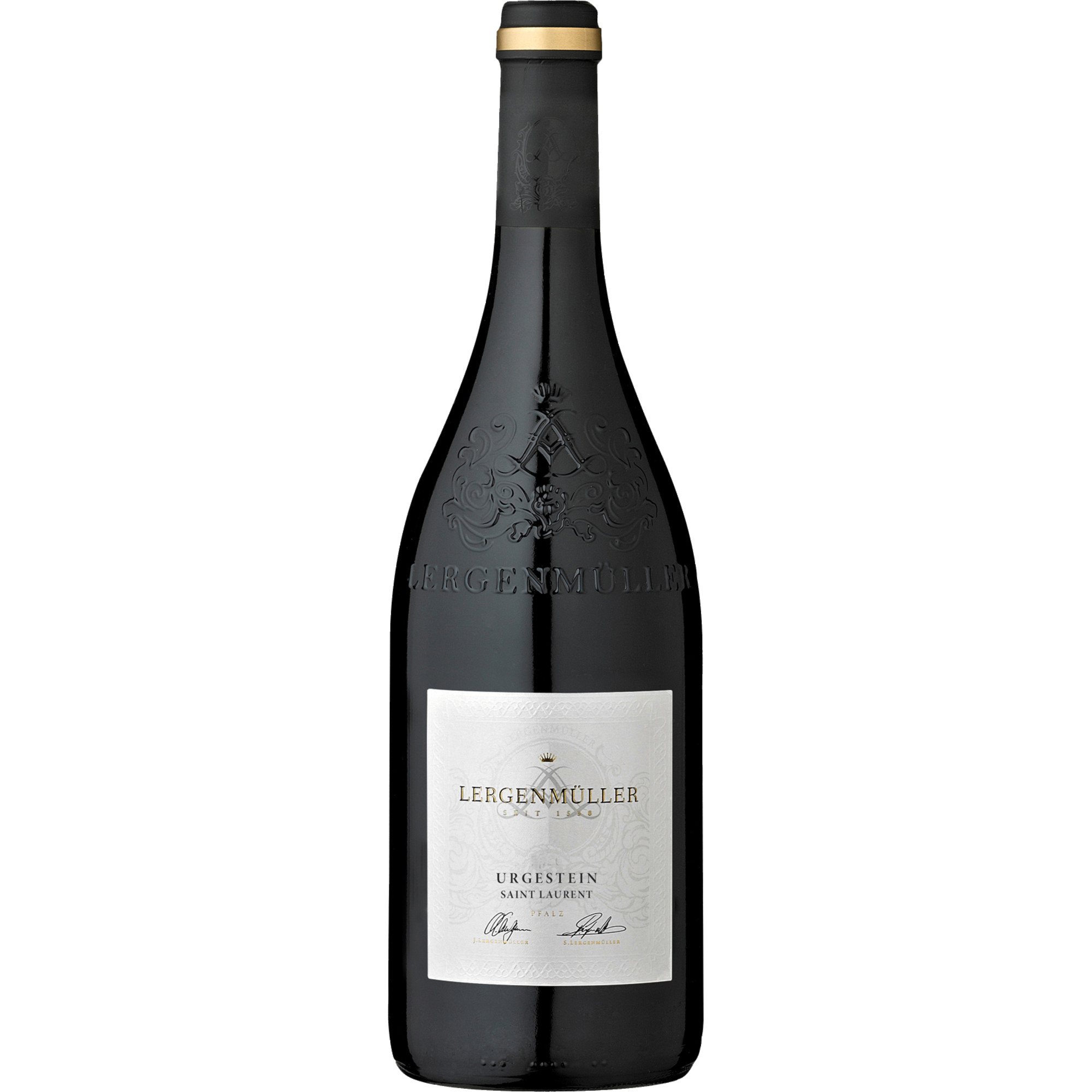 Lergenmüller Urgestein Saint Laurent, Trocken, Pfalz, Pfalz, 2021, Rotwein