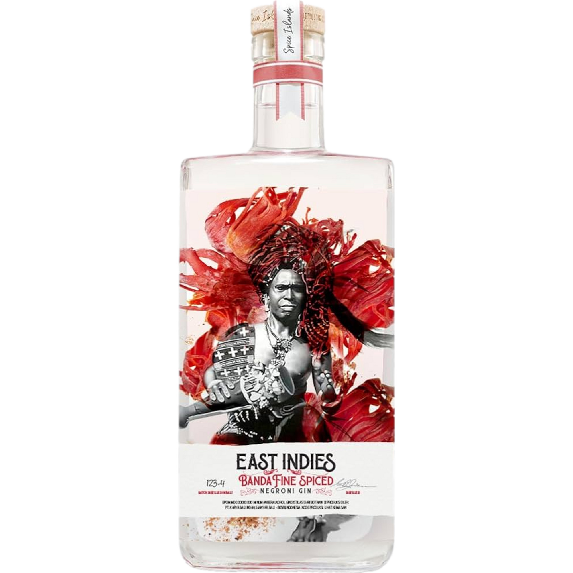 Image of East Indies Banda Fince Spiced Negroni Gin, Indonesien, 0,7 L, 45,5% Vol., Spirituosen