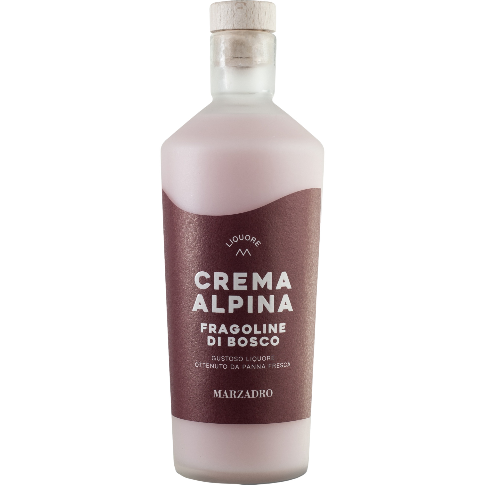 Crema Alpina Fragola Waldbeerenlikör, Italien, 0,7 L, 17% Vol., Spirituosen - Spirituosen