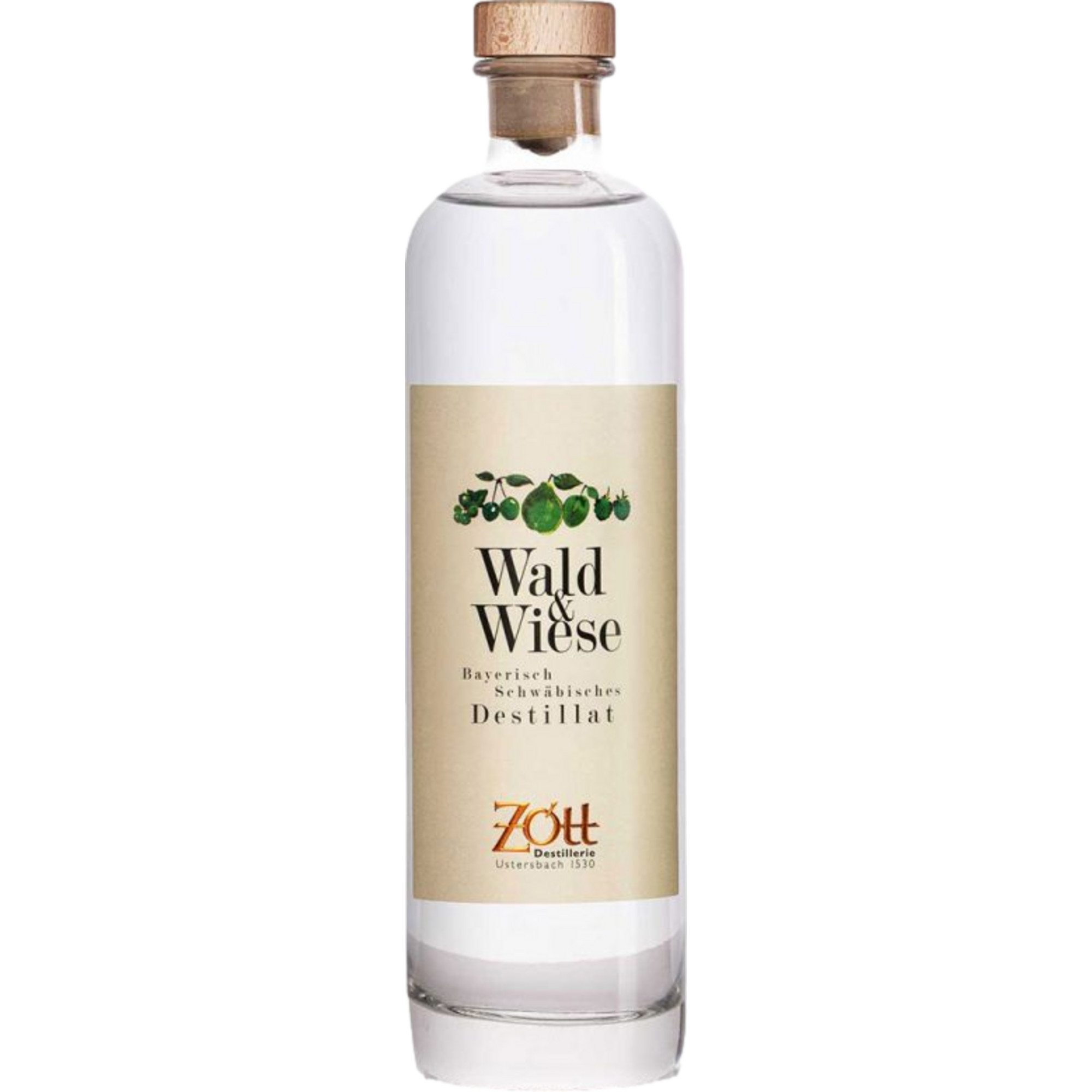 Image of Zott Wald & Wiese Destillat, Deutschland, 0,5 L, 40% Vol., Spirituosen