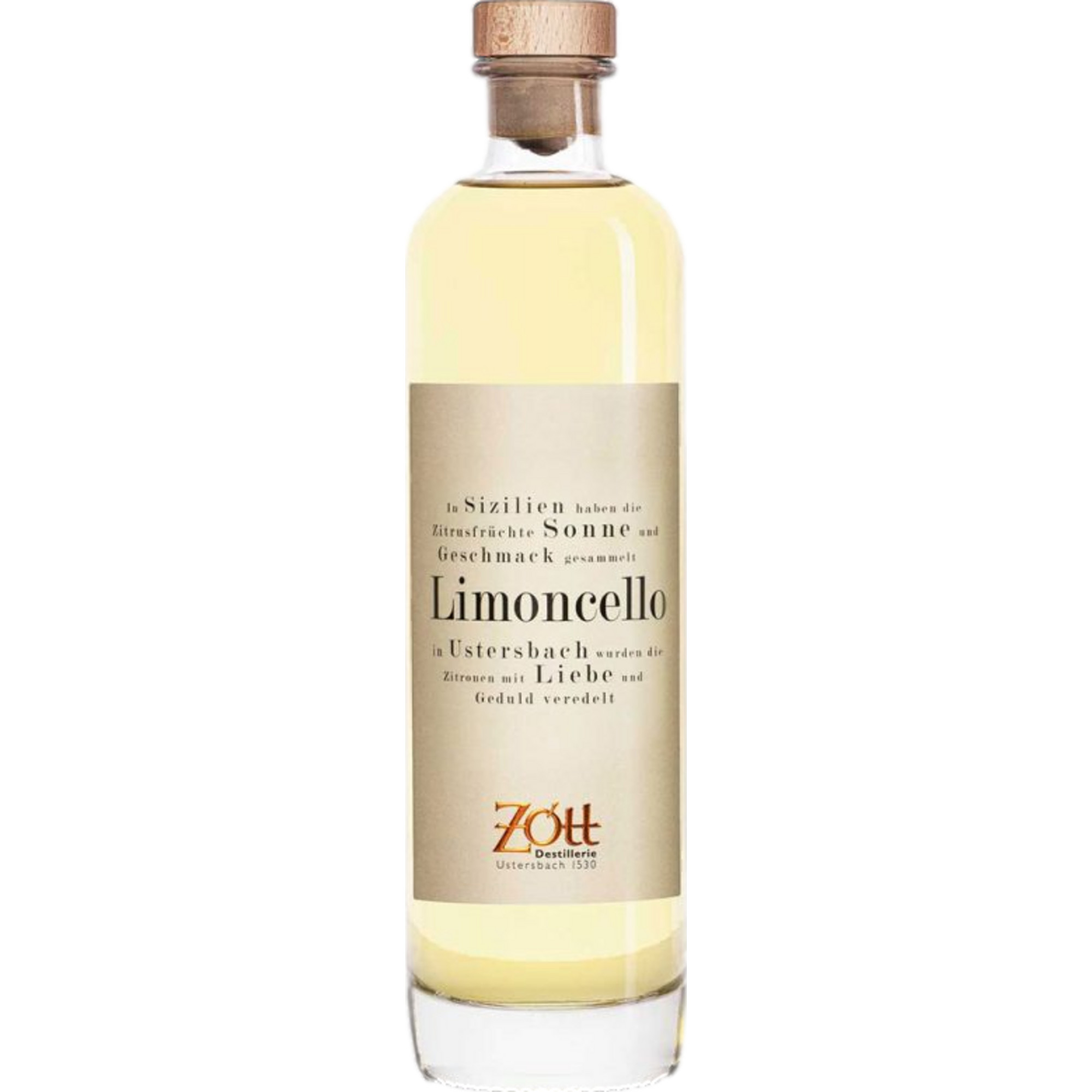 Image of Zott Limoncello, Deutschland, 0,5 L, 31% Vol., Spirituosen