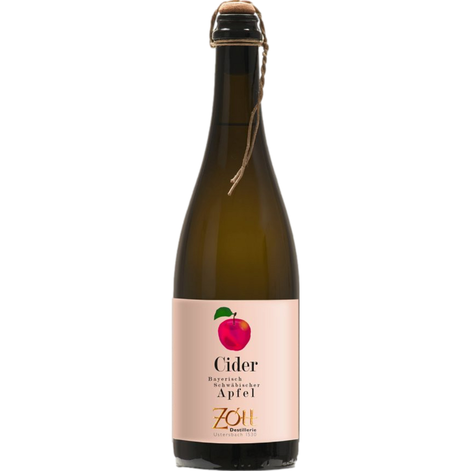 Image of Zott Cider, Apfelschaumwein aus Bayern, 0,75 L, Perlwein / Secco
