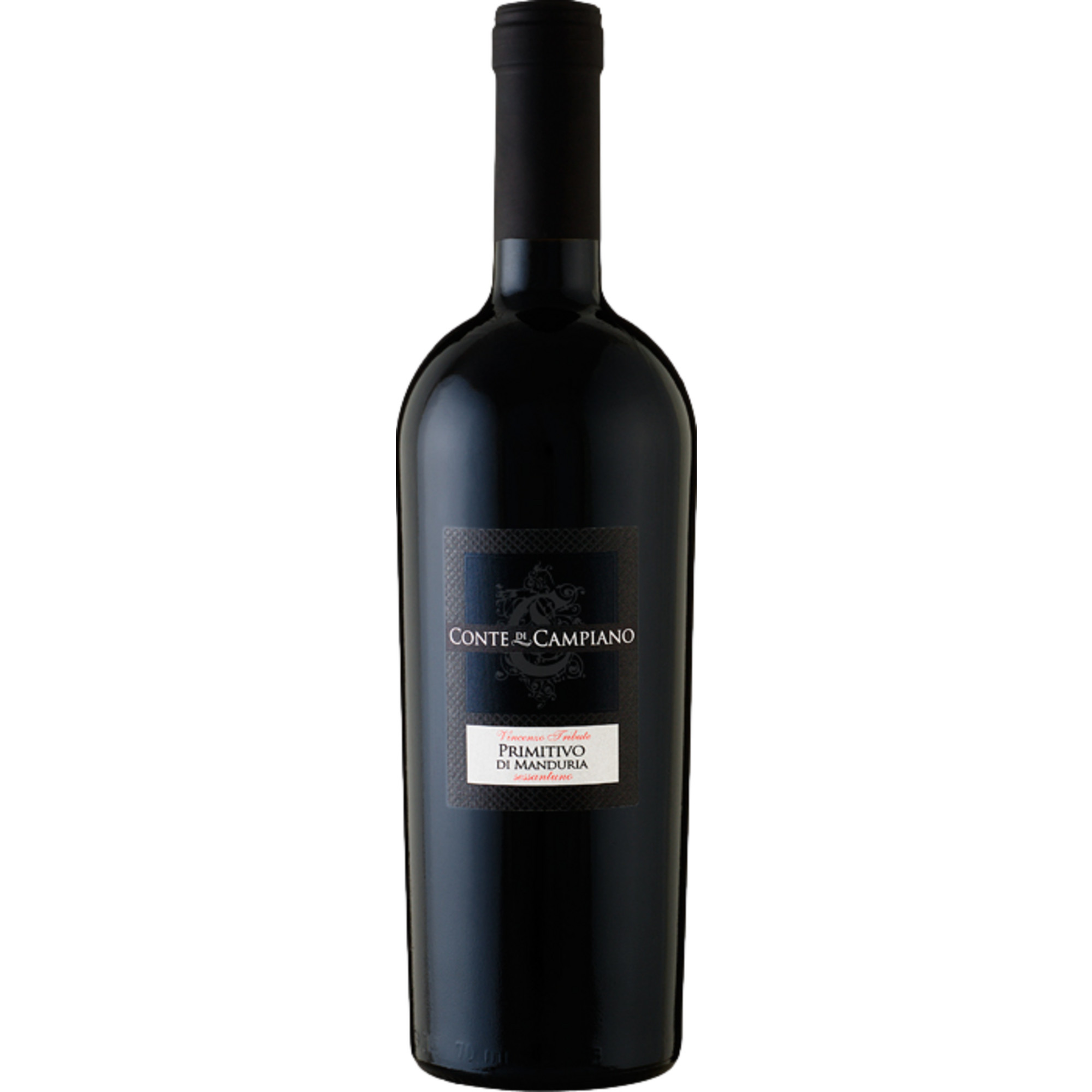 Conte di Campiano Primitivo di Manduria, Primitivo di Manduria DOC, Apulien, 2022, Rotwein