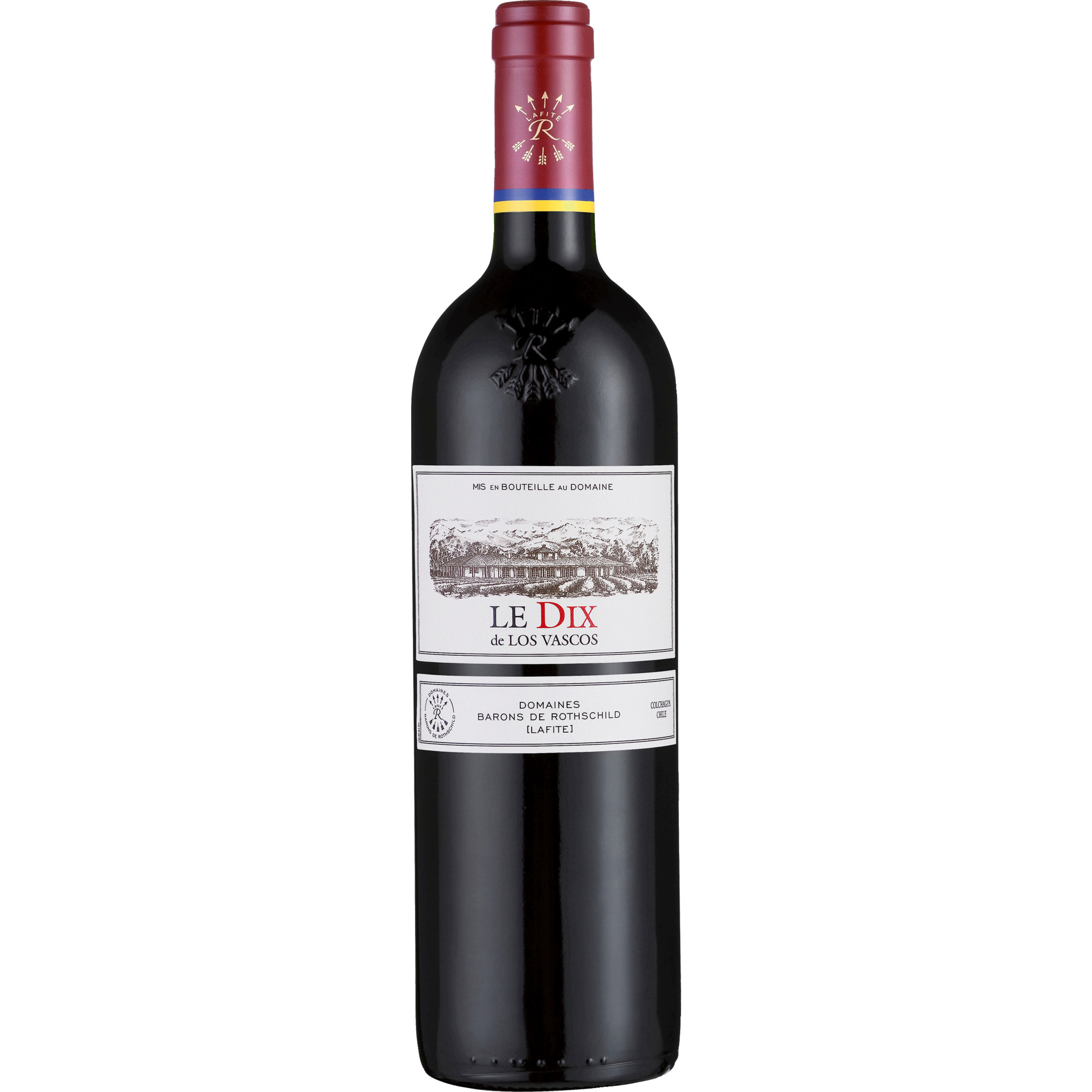 Le Dix de Los Vascos Cabernet Sauvignon, Valle de Colchagua, Valle Central, 2010, Rotwein